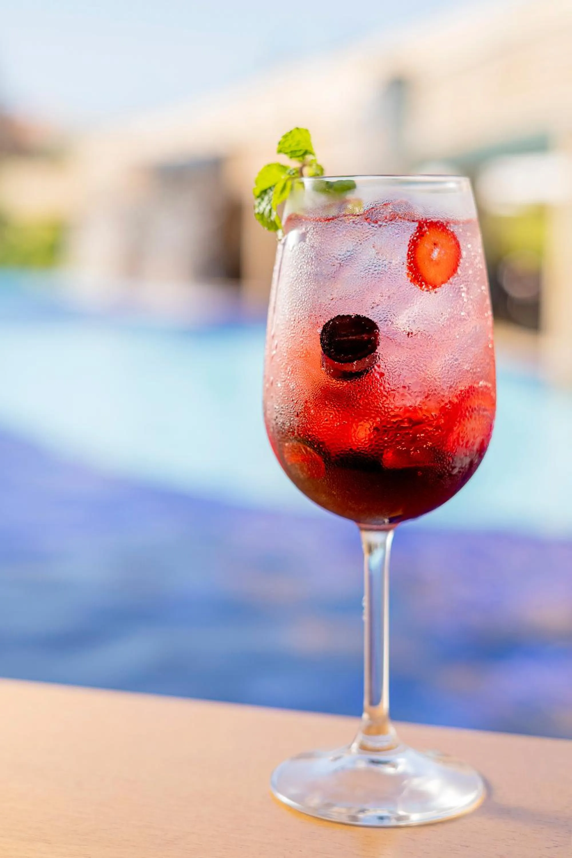 Pool view in Beach Park Resort - Wellness