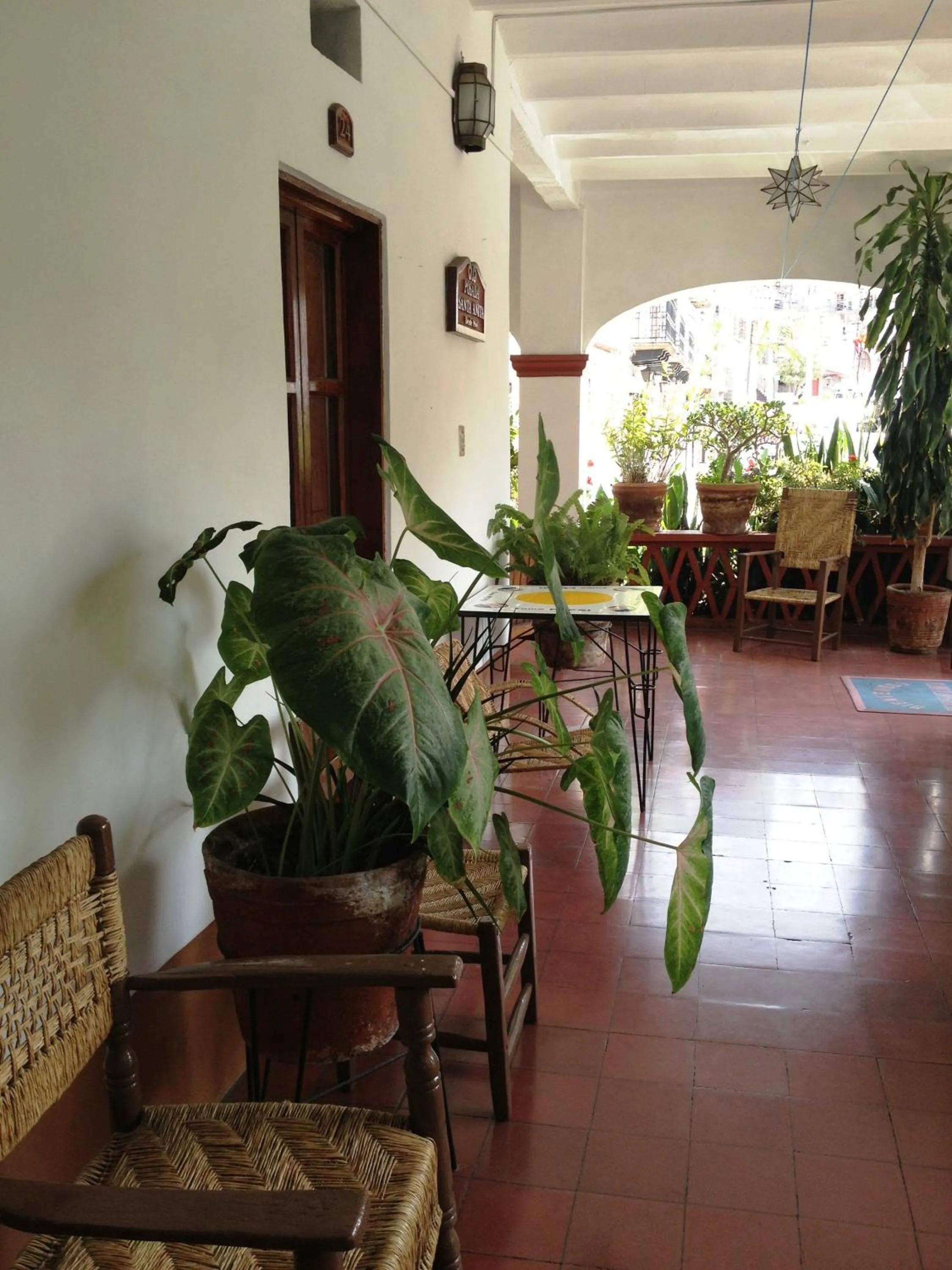 Balcony/Terrace in Hotel Posada Santa Anita