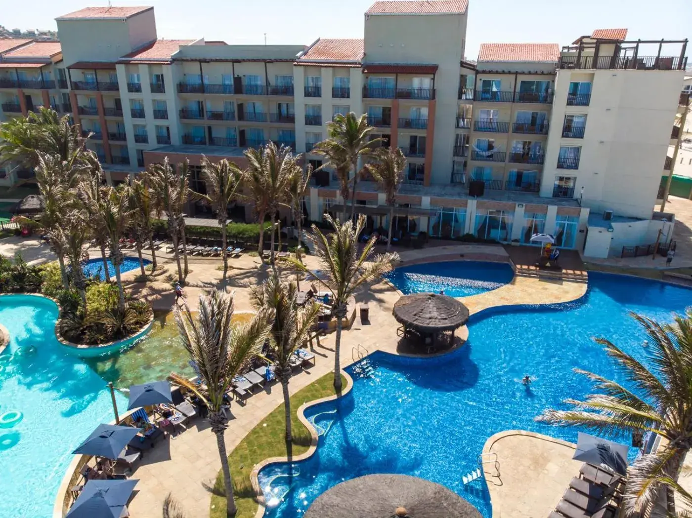 Bird's eye view in Beach Park Resort - Acqua Bird's eye view in Beach Park Resort - Acqua