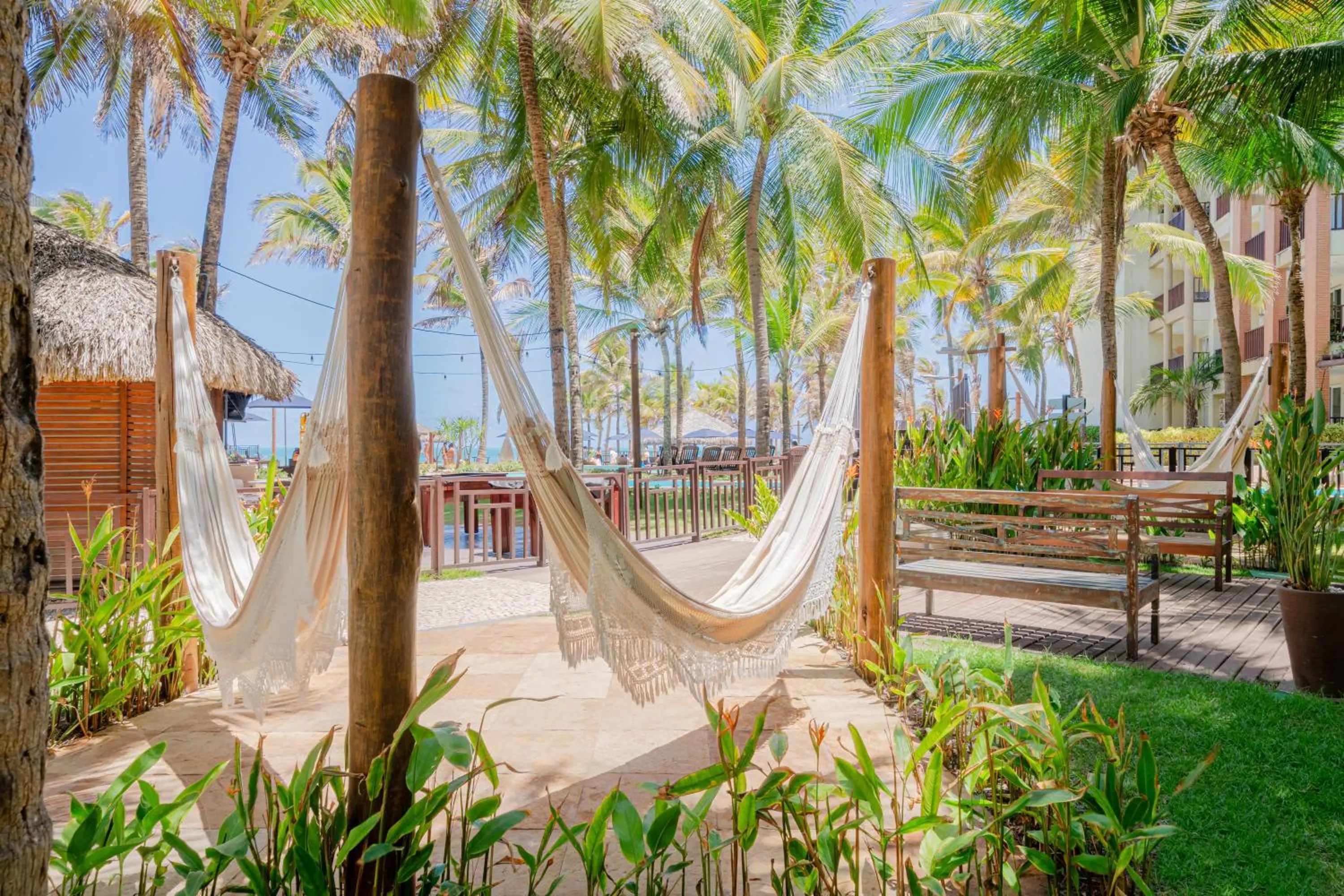 Garden in Beach Park Resort - Acqua