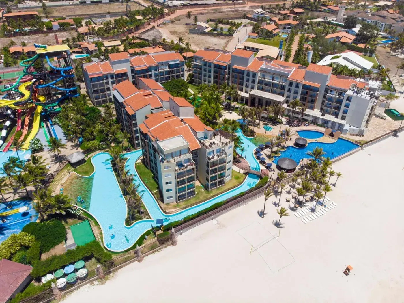Bird's eye view in Beach Park Resort - Acqua Bird's eye view in Beach Park Resort - Acqua