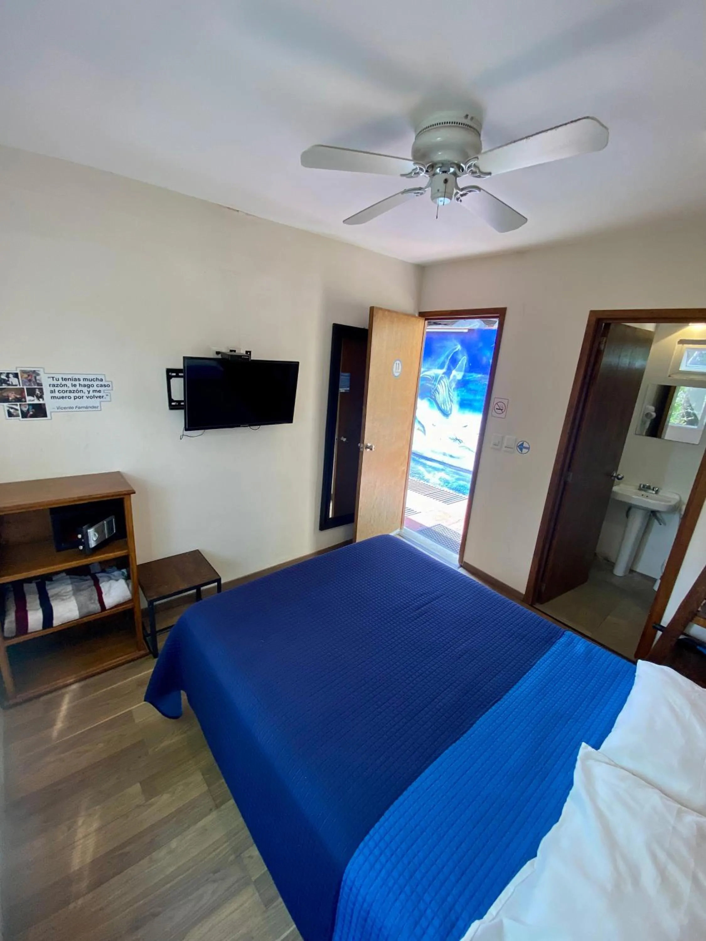 Bedroom, Bed in Hostel Hospedarte Chapultepec