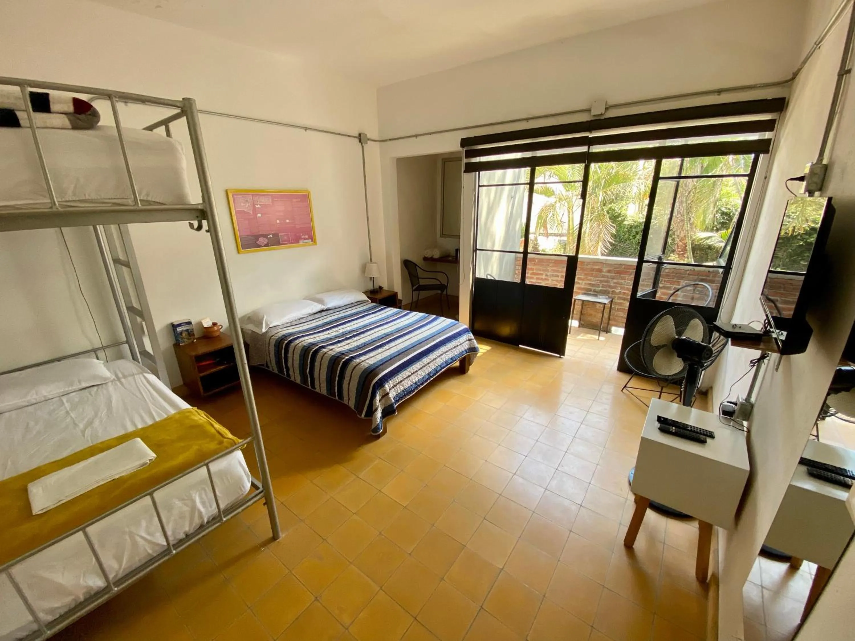 Bedroom, Bed in Hostel Hospedarte Chapultepec