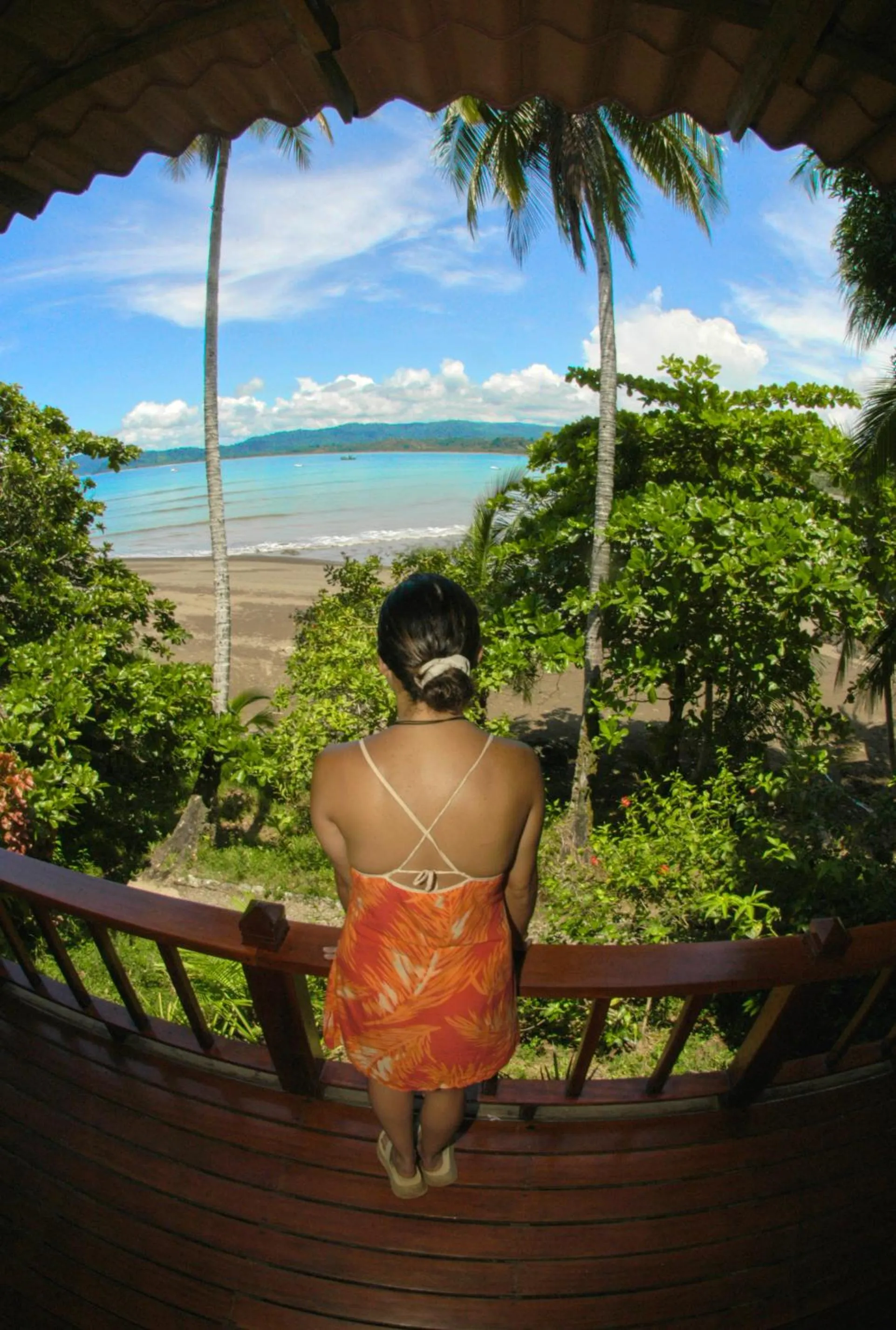 Balcony/Terrace in Hotel Jinetes de Osa