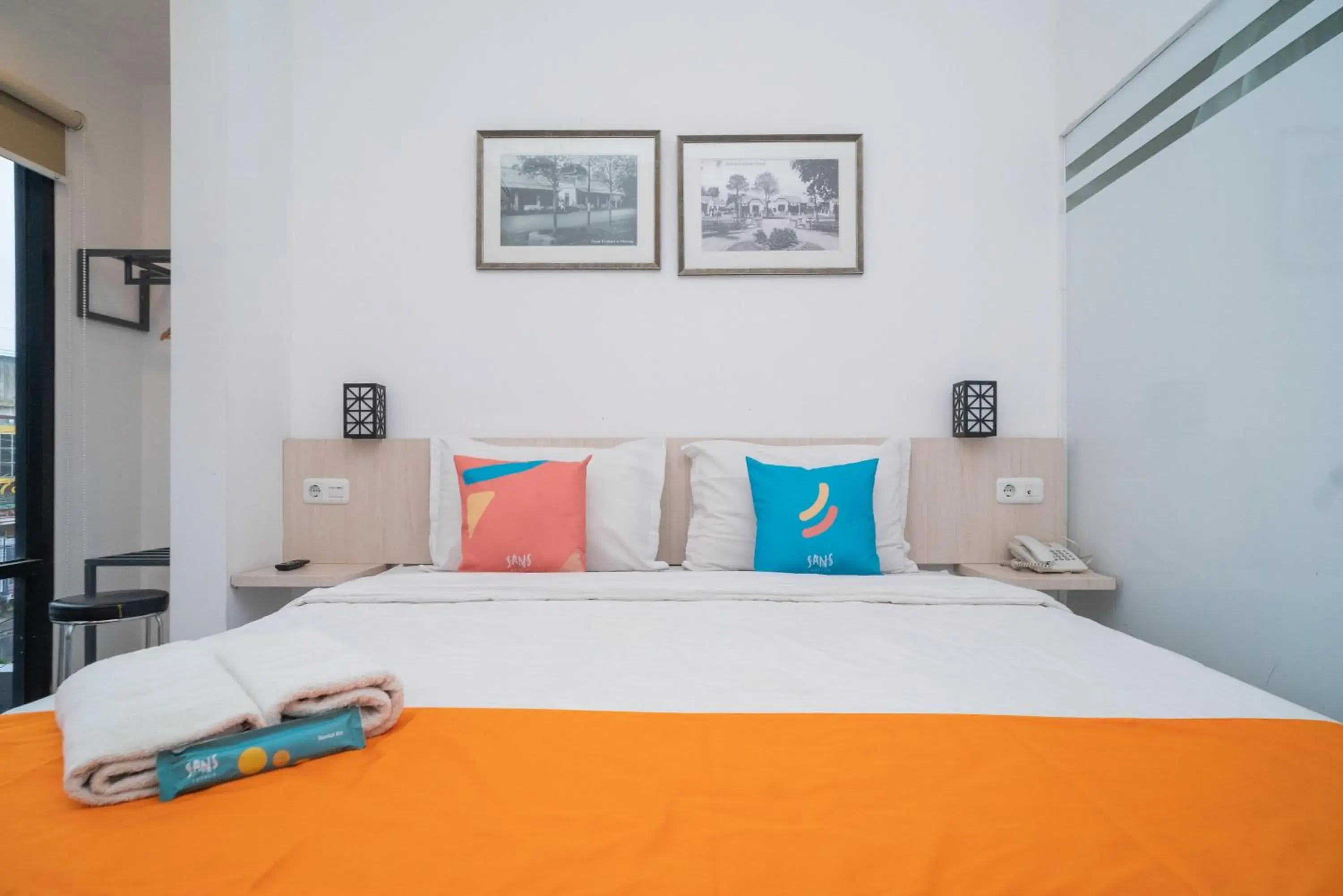 Bedroom, Bed in Sans Hotel FiFFa Premiere Malang Bedroom, Bed in Sans Hotel FiFFa Premiere Malang