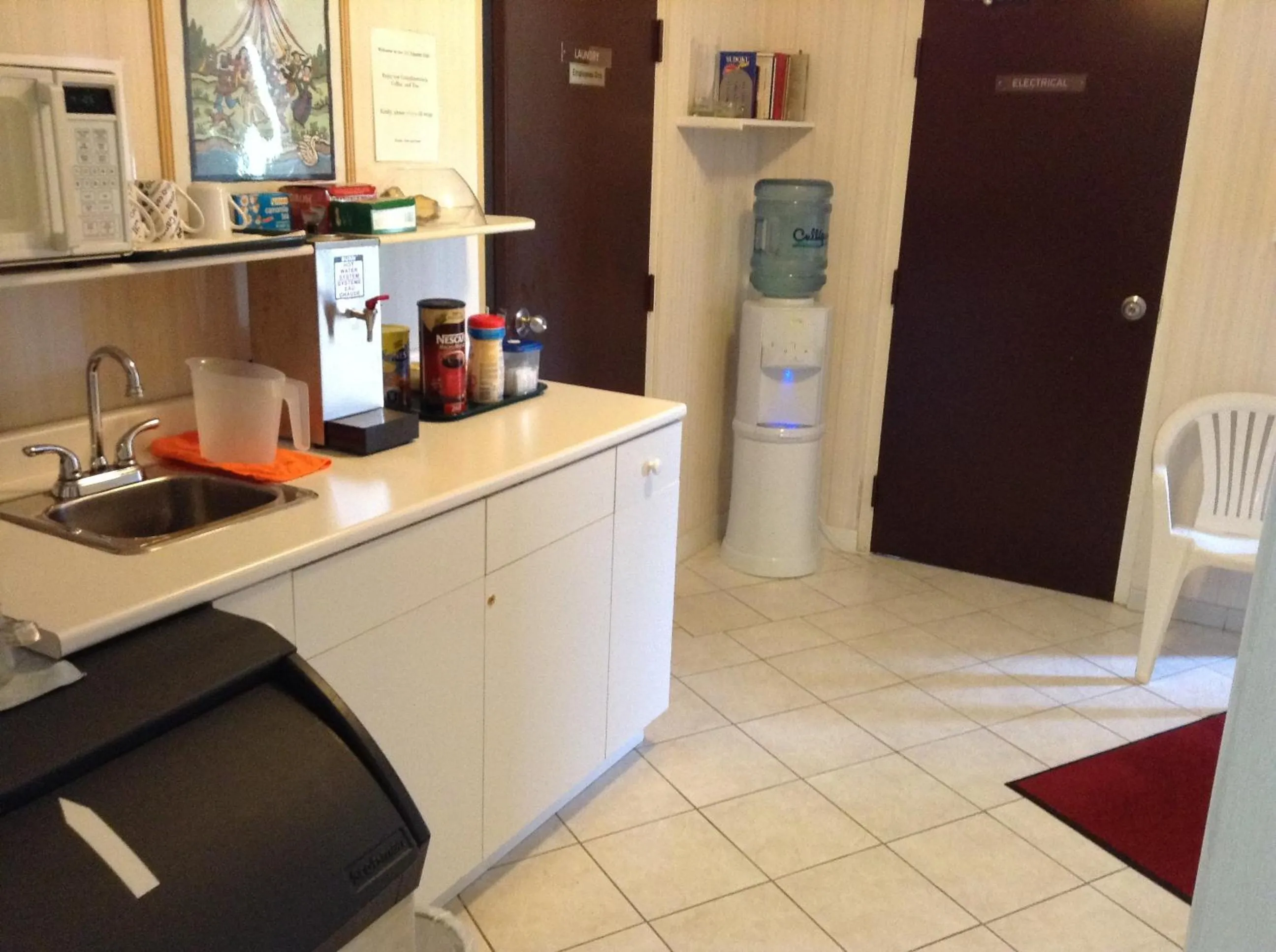 Kitchen or kitchenette in Shakespeare Inn