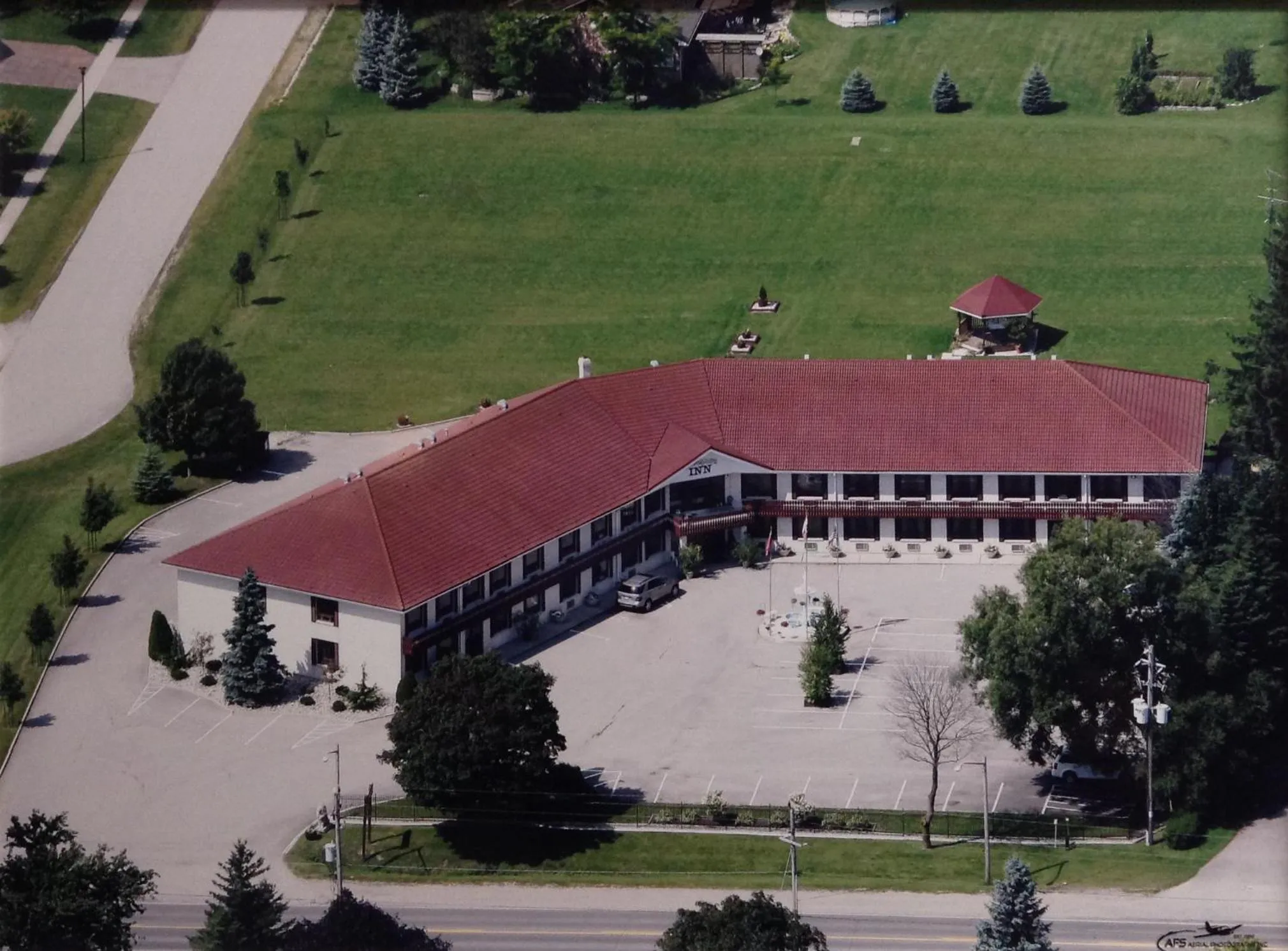 Bird's eye view in Shakespeare Inn