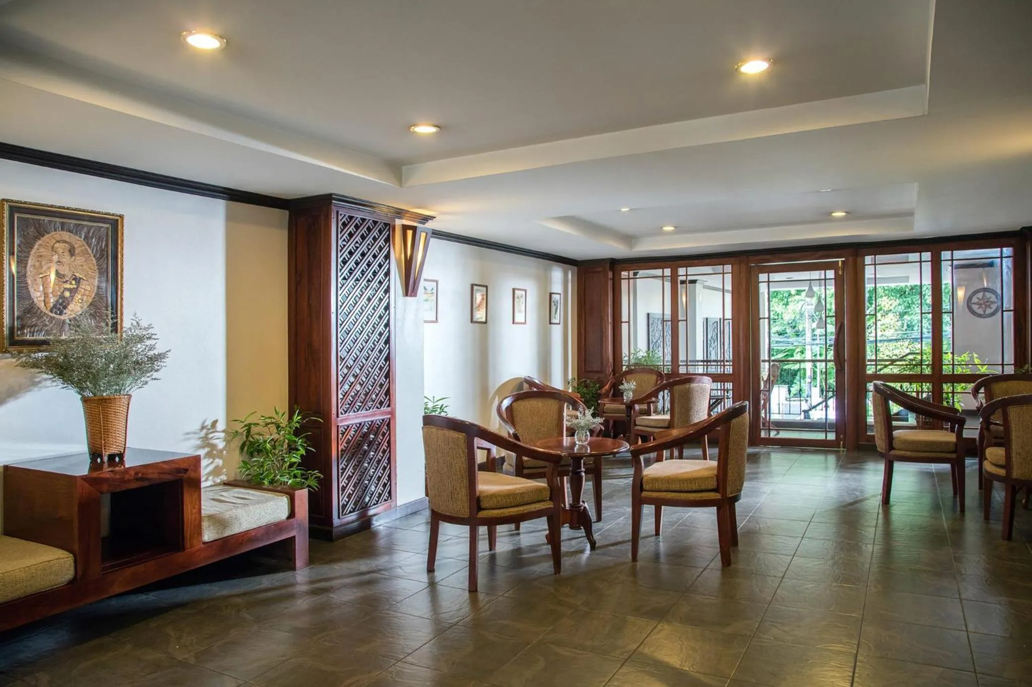 Lobby or reception in Lao Orchid Hotel