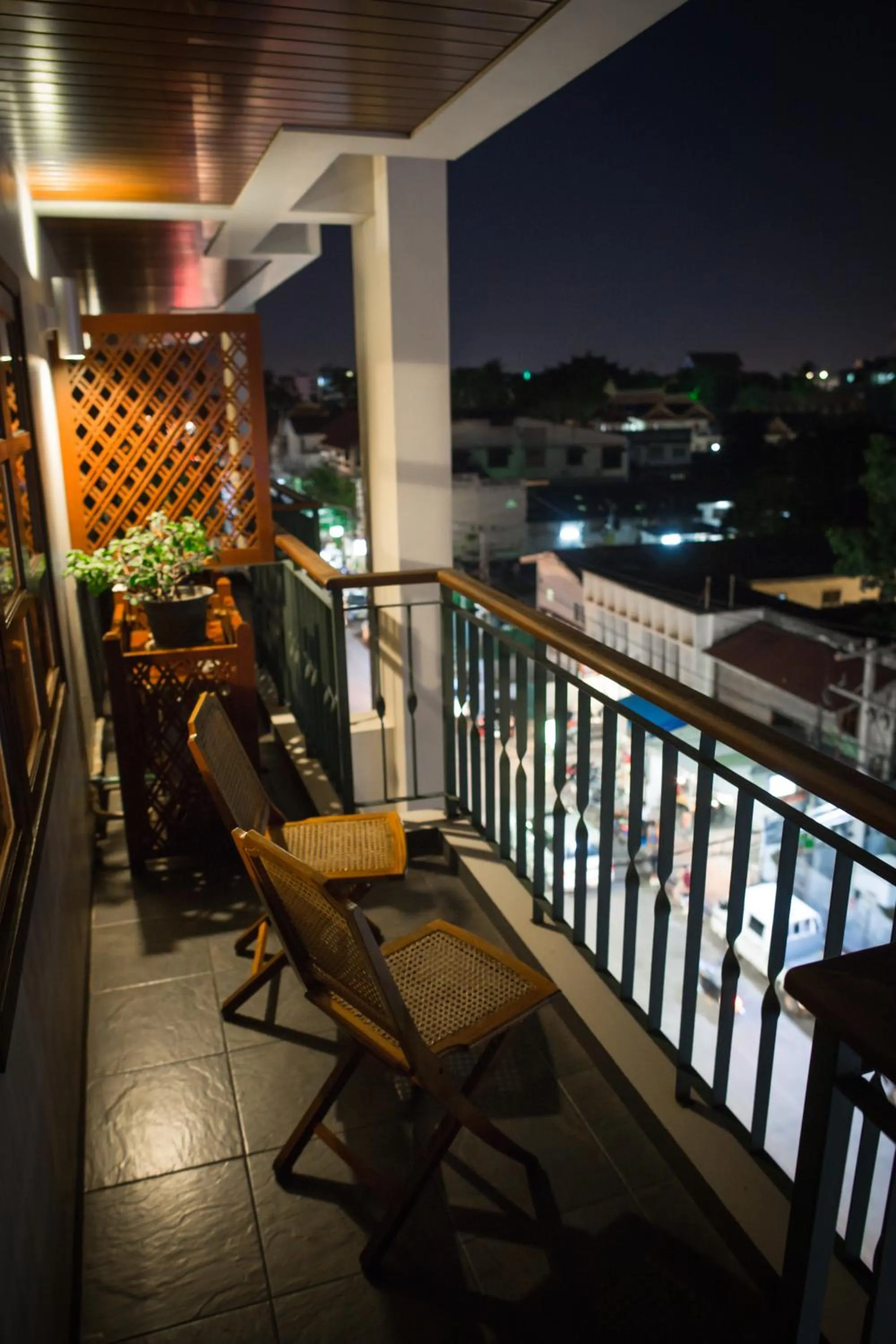 Balcony/Terrace in Lao Orchid Hotel