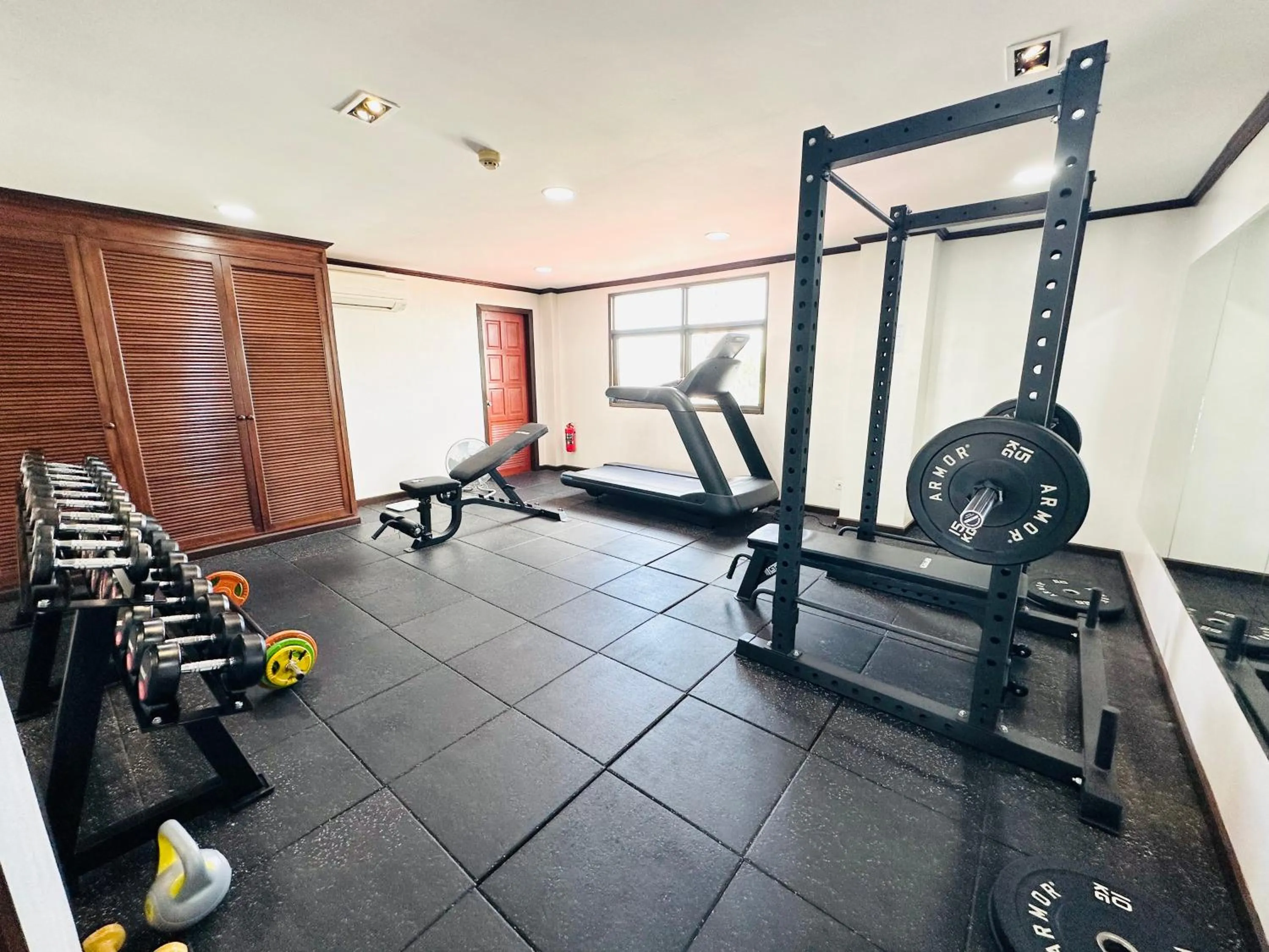 Fitness centre/facilities in Lao Orchid Hotel