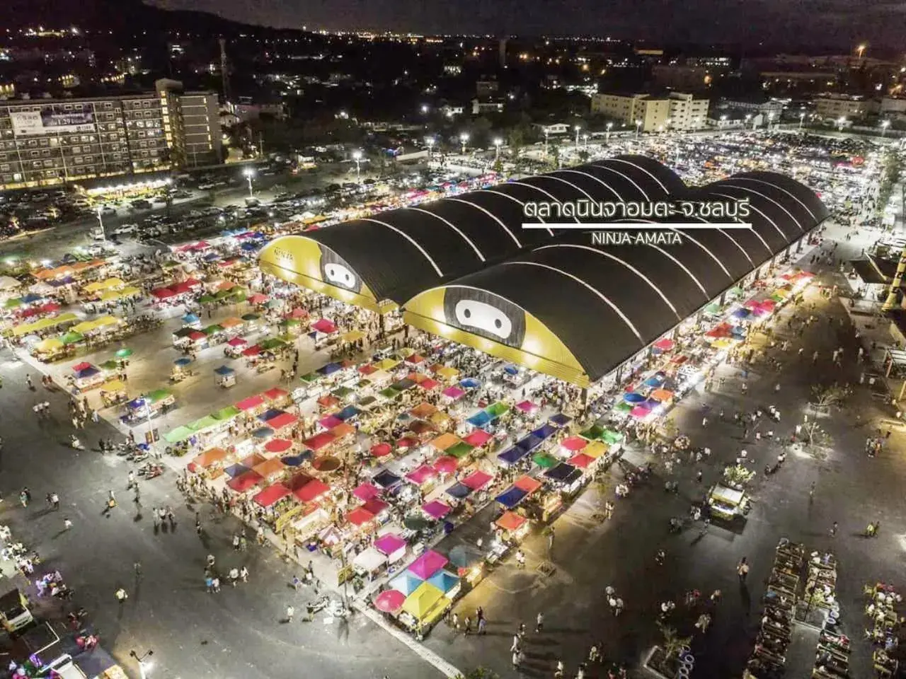 Night in Mybed Chonburi Night in Mybed Chonburi