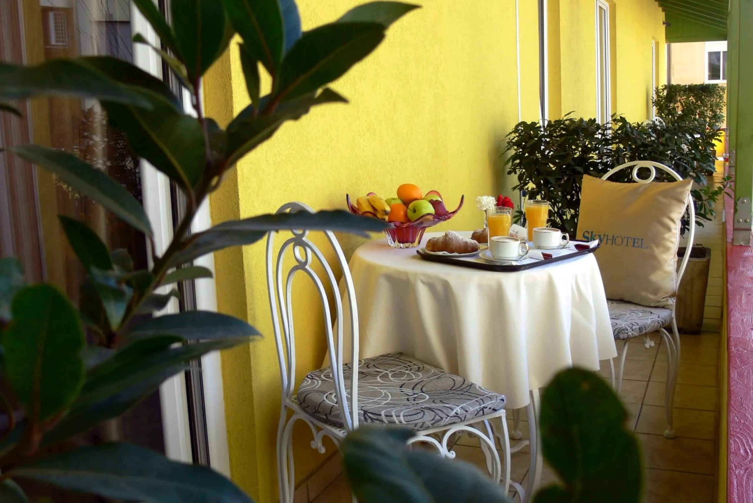 Balcony/Terrace in Sky 2 Hotel Tirana