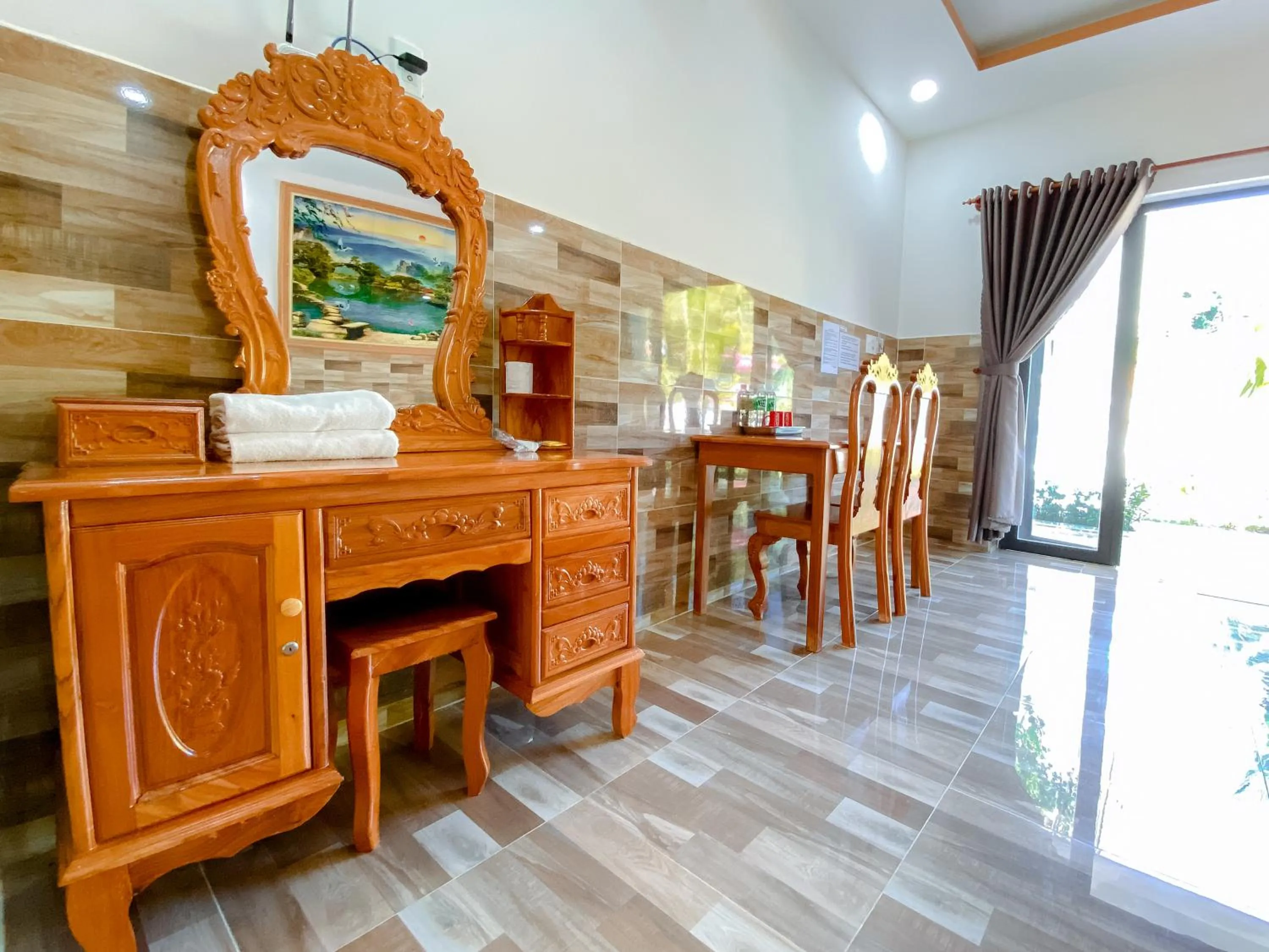 Living room in Phu My Hung Bungalow