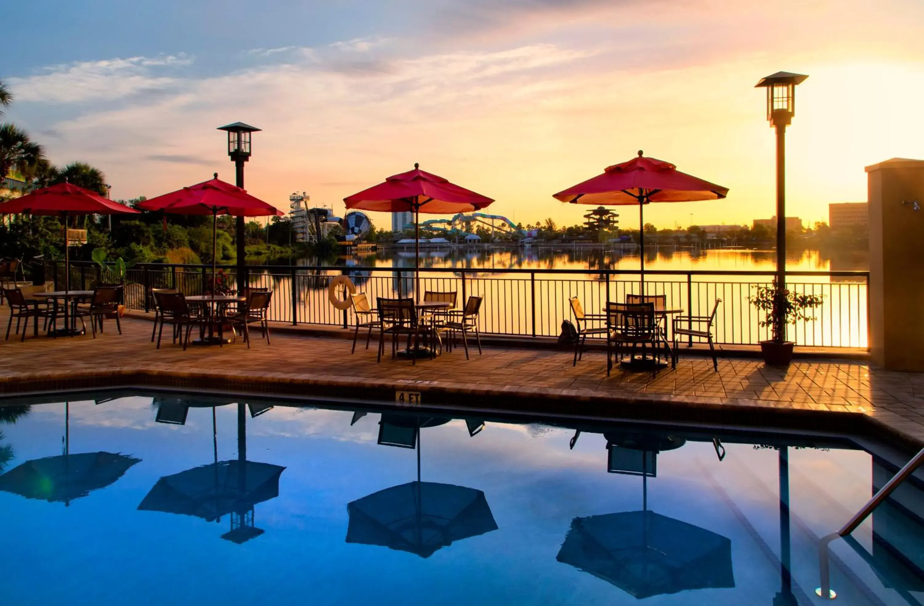 Lake view in Ramada Plaza by Wyndham Orlando Resort & Suites Intl Drive - Newly Renovated! Lake view in Ramada Plaza by Wyndham Orlando Resort & Suites Intl Drive - Newly Renovated!