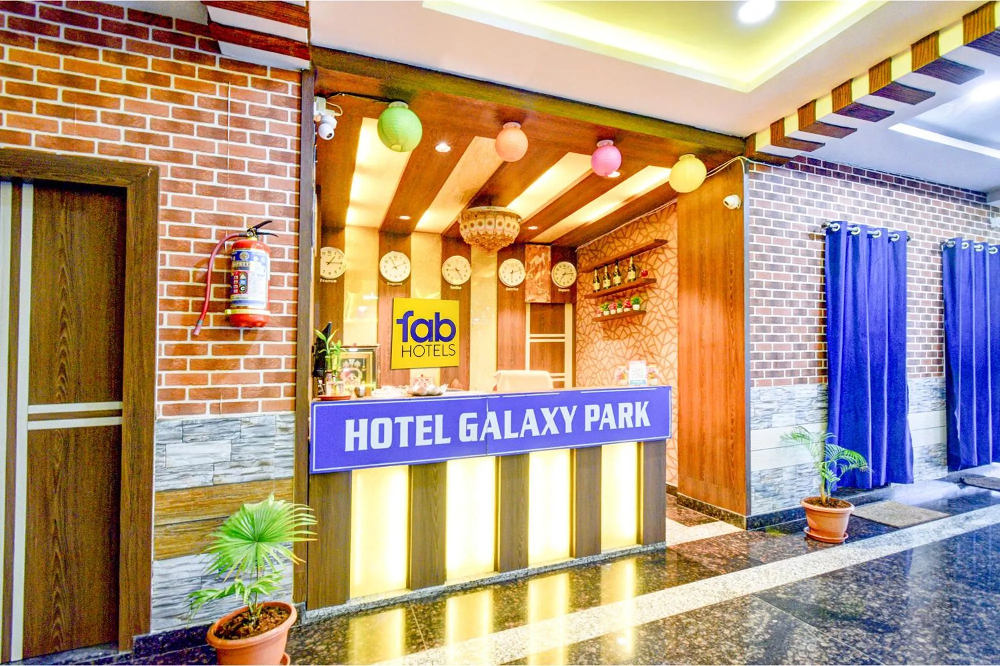 Lobby or reception in FabHotel Galaxy ParkFabHotel Galaxy Park, Nr to Rajiv Gandhi International Airport-Hyderabad