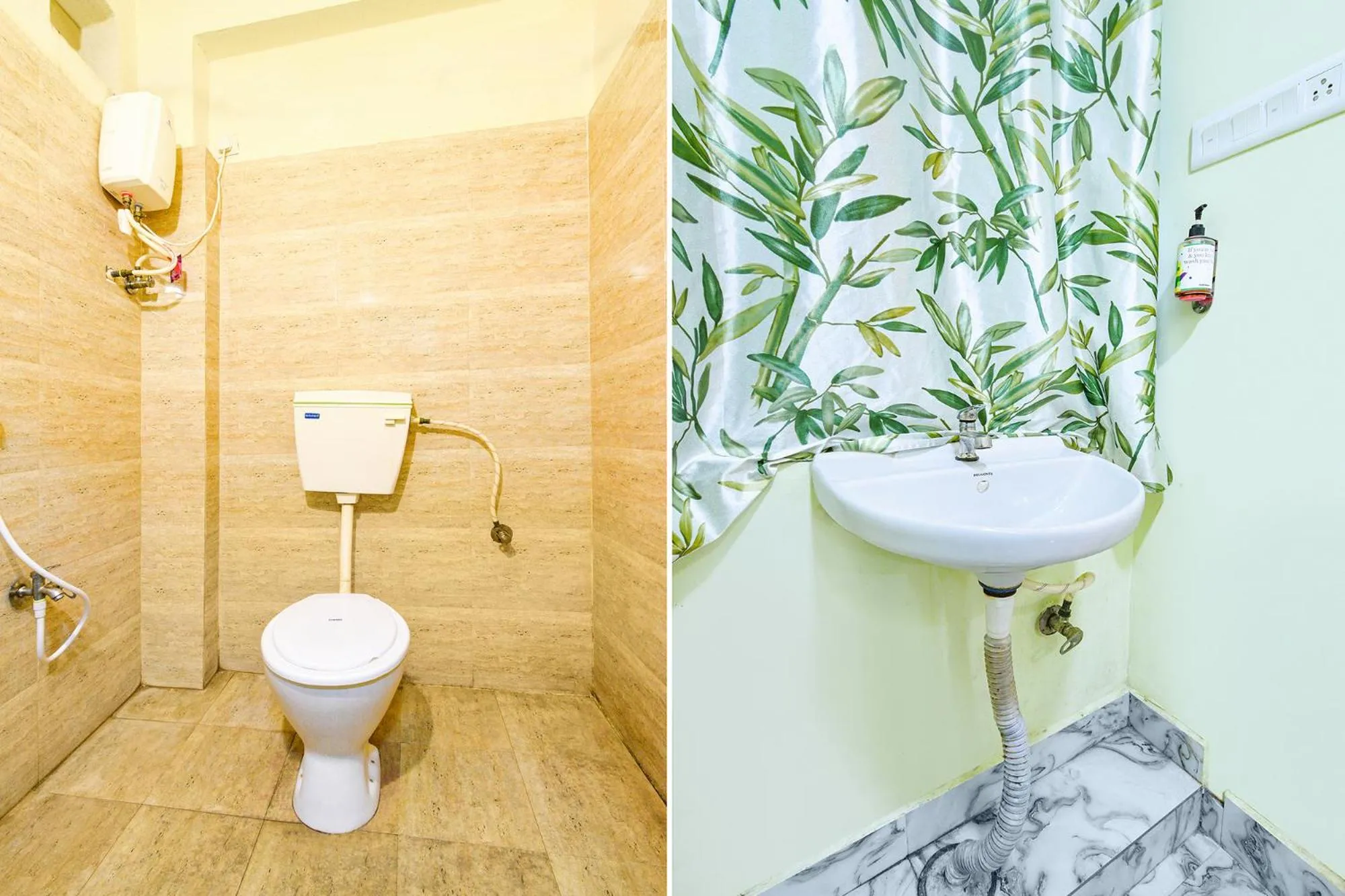 Bathroom in FabHotel Galaxy ParkFabHotel Galaxy Park, Nr to Rajiv Gandhi International Airport-Hyderabad