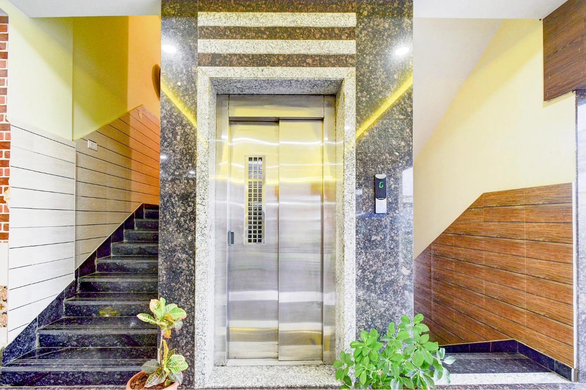 Lobby or reception in FabHotel Galaxy ParkFabHotel Galaxy Park, Nr to Rajiv Gandhi International Airport-Hyderabad