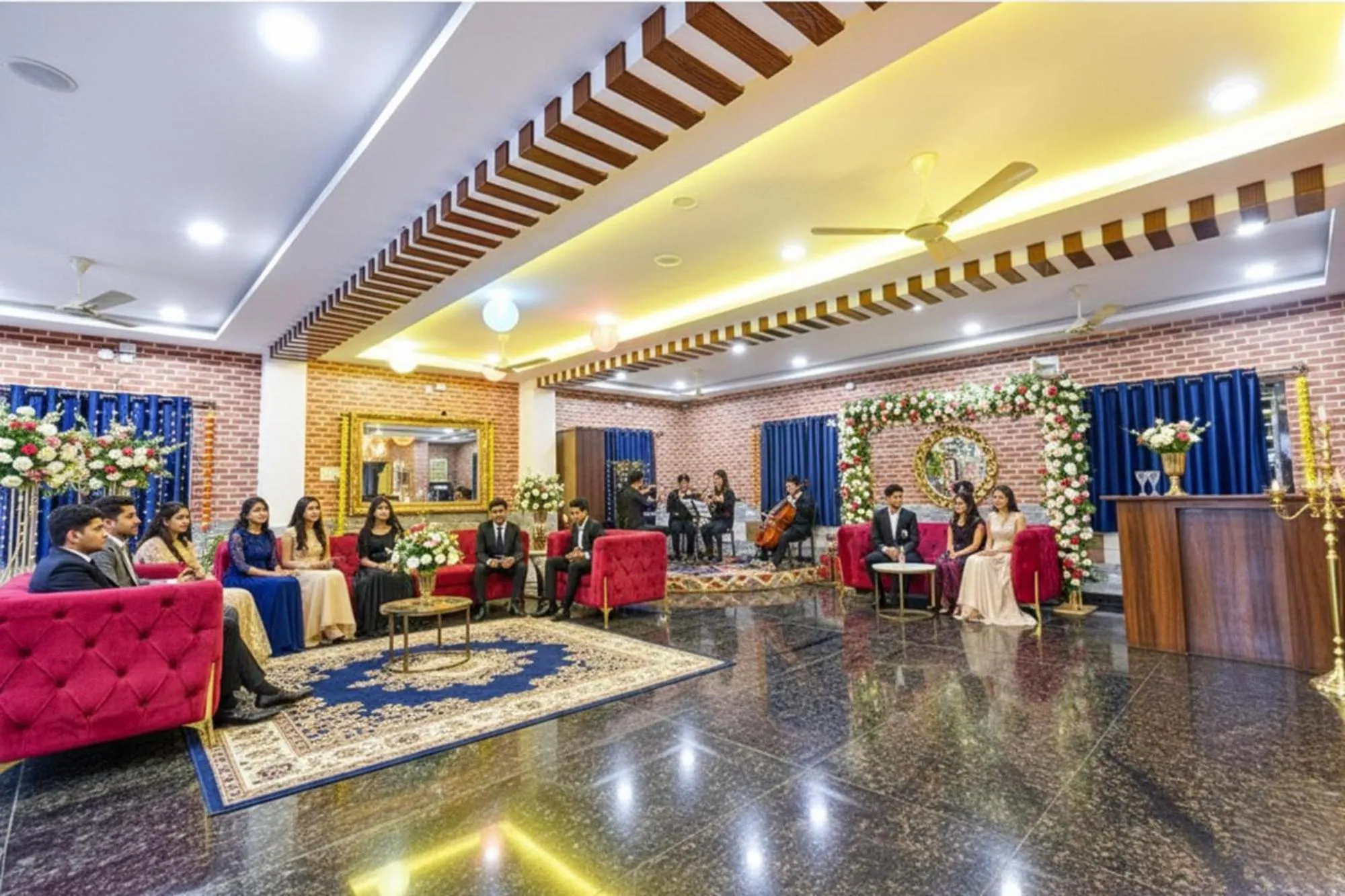 Lobby or reception in FabHotel Galaxy ParkFabHotel Galaxy Park, Nr to Rajiv Gandhi International Airport-Hyderabad