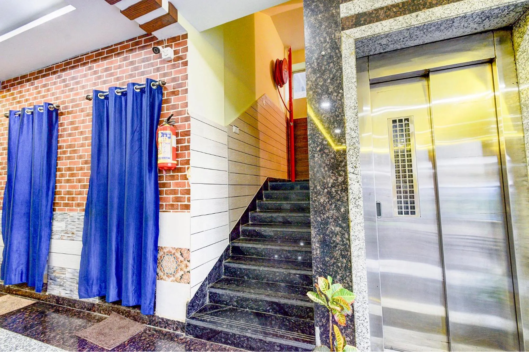 Lobby or reception in FabHotel Galaxy ParkFabHotel Galaxy Park, Nr to Rajiv Gandhi International Airport-Hyderabad
