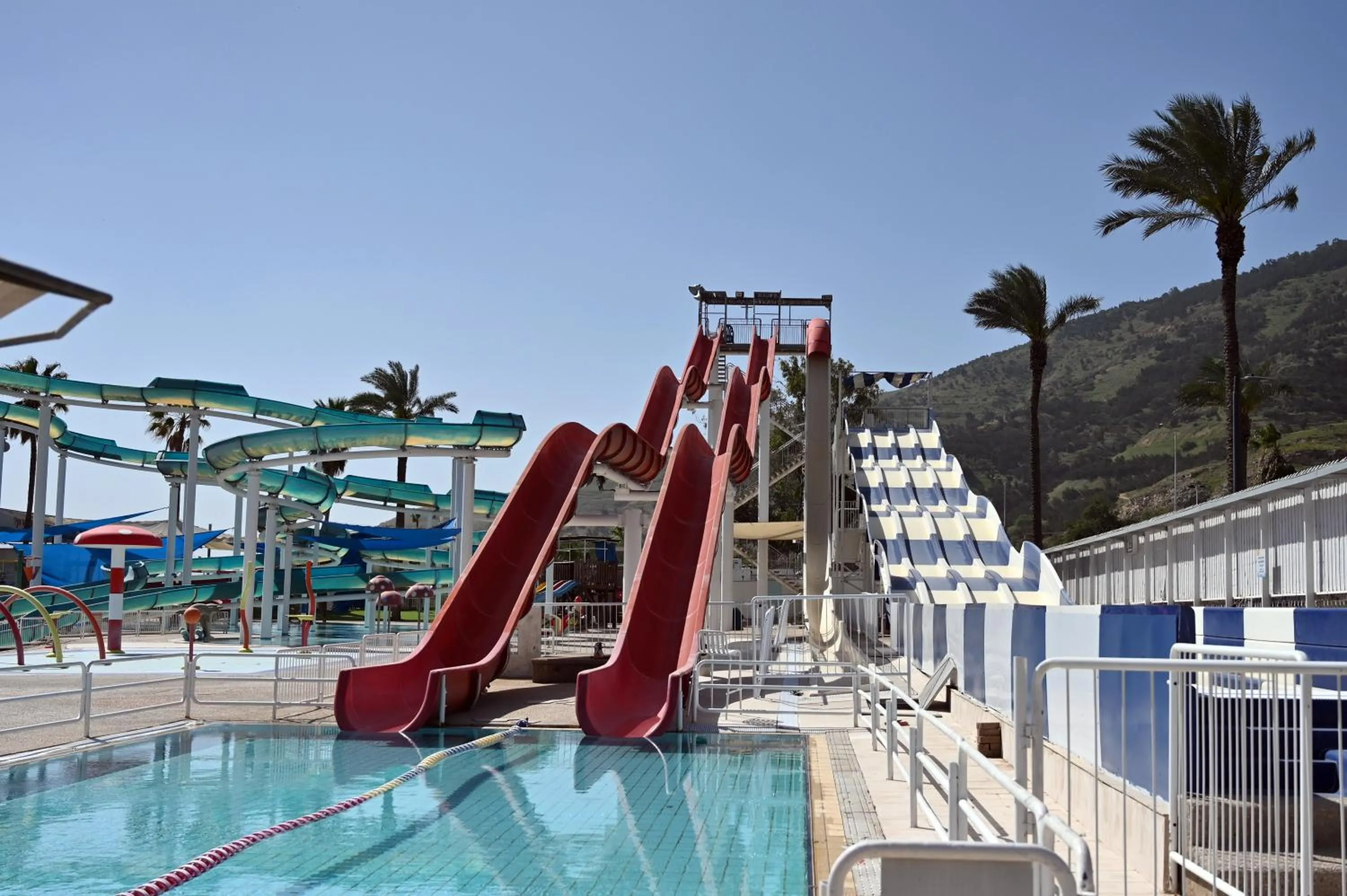 Aqua park in Gai Beach Hotel