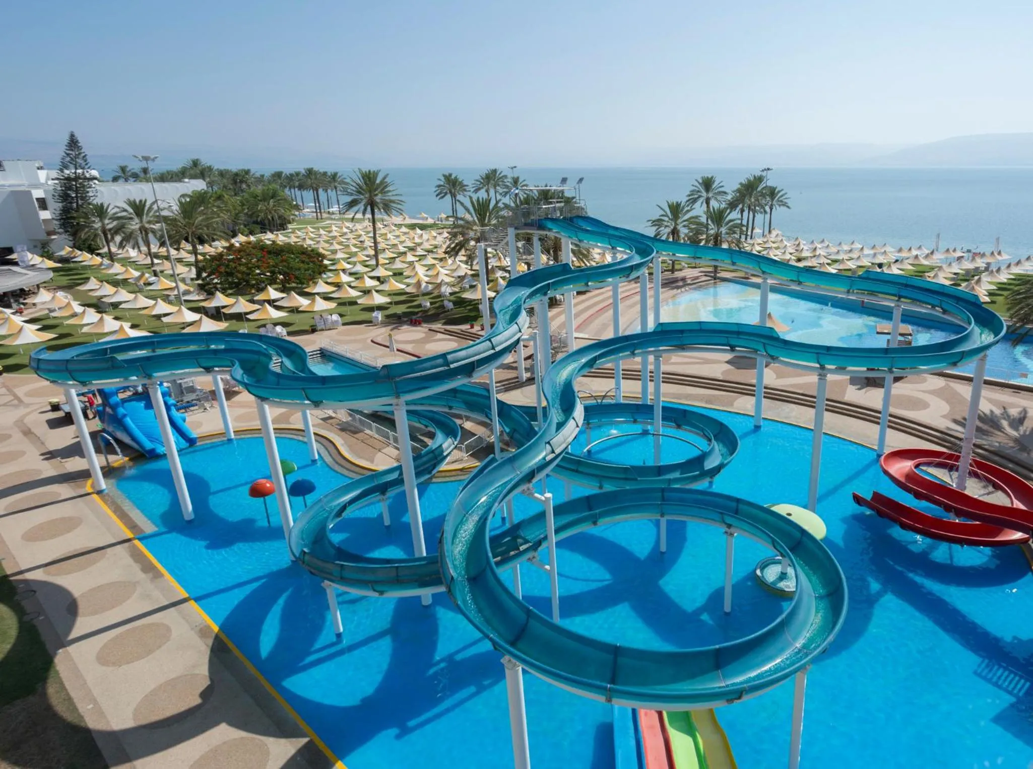 Aqua park in Gai Beach Hotel