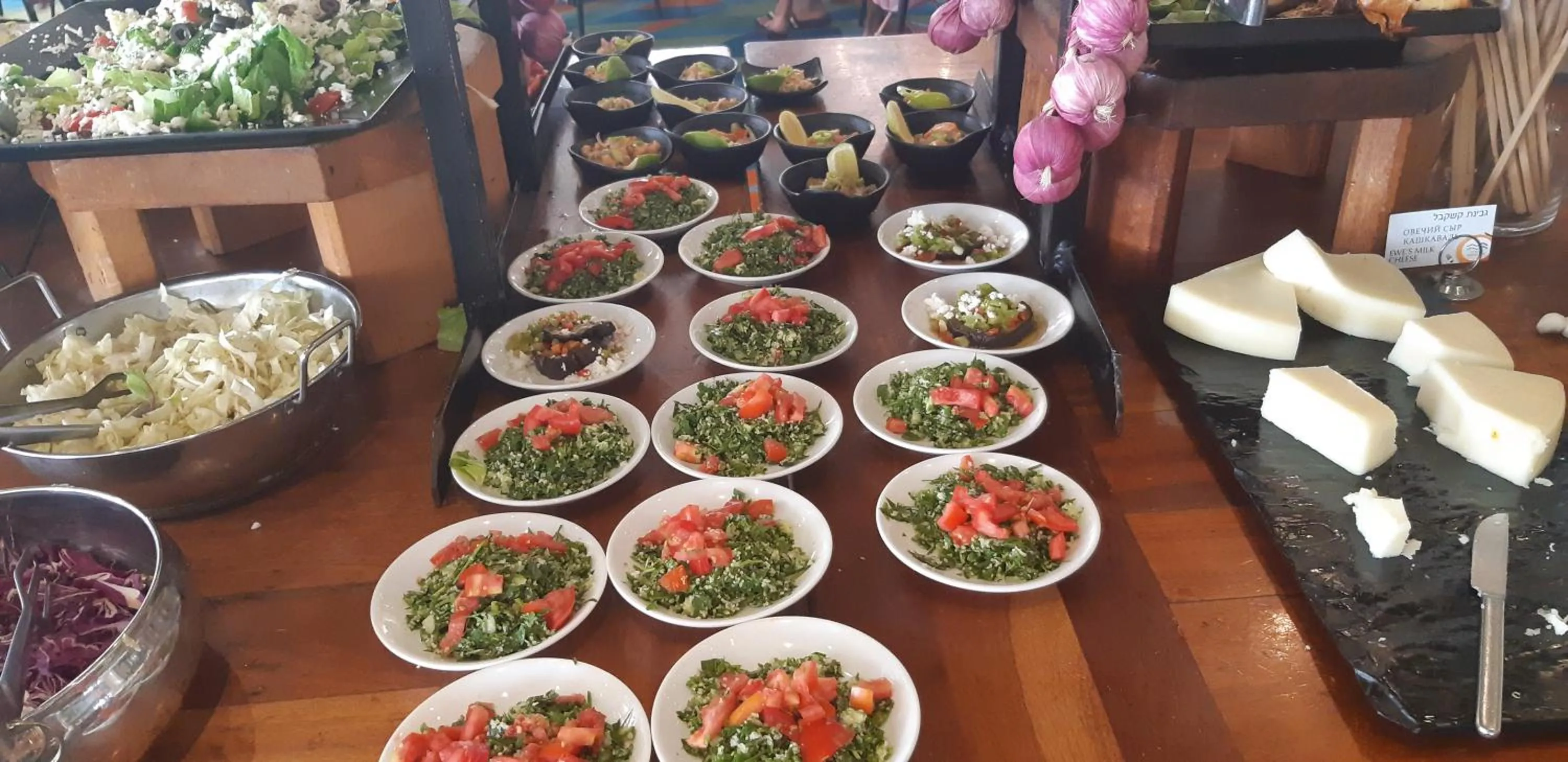 Food and drinks in Gai Beach Hotel