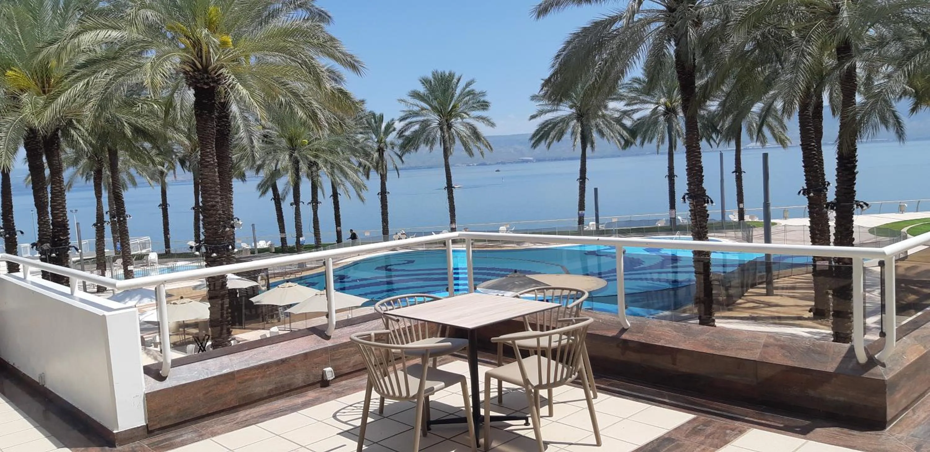 Lake view in Gai Beach Hotel