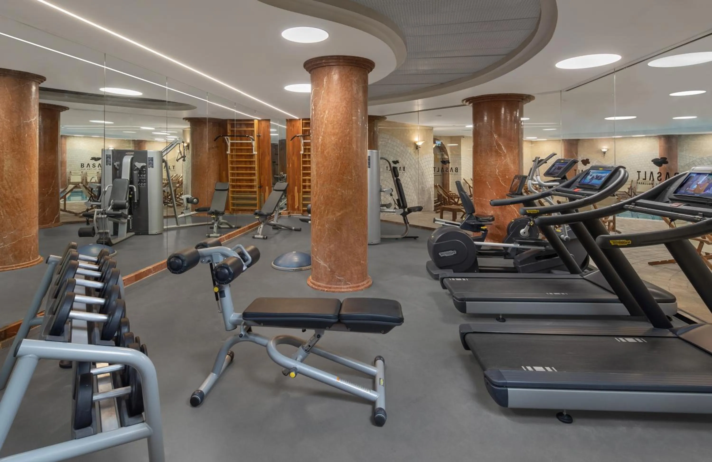 Fitness centre/facilities in Gai Beach Hotel