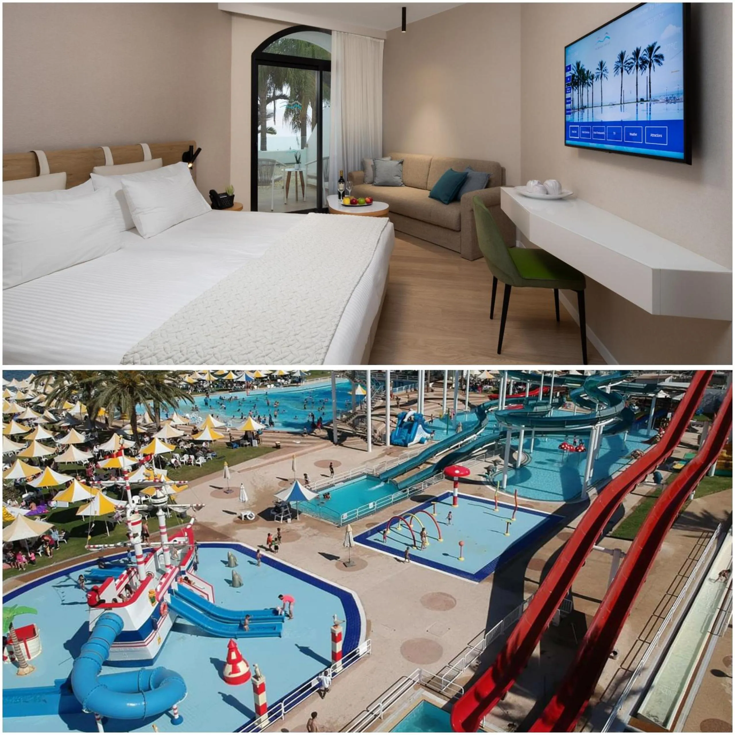 Swimming pool in Gai Beach Hotel