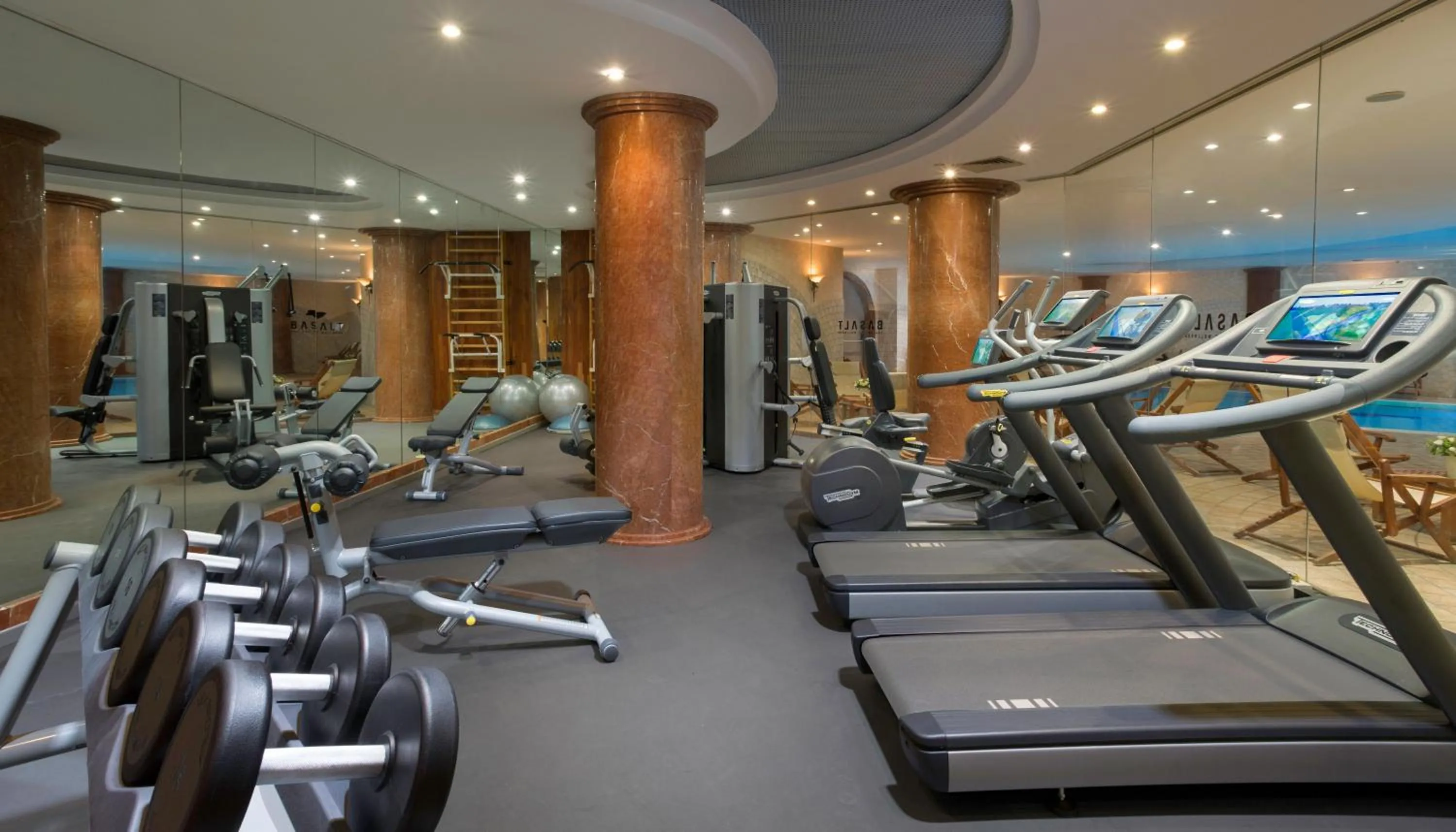 Fitness centre/facilities in Gai Beach Hotel