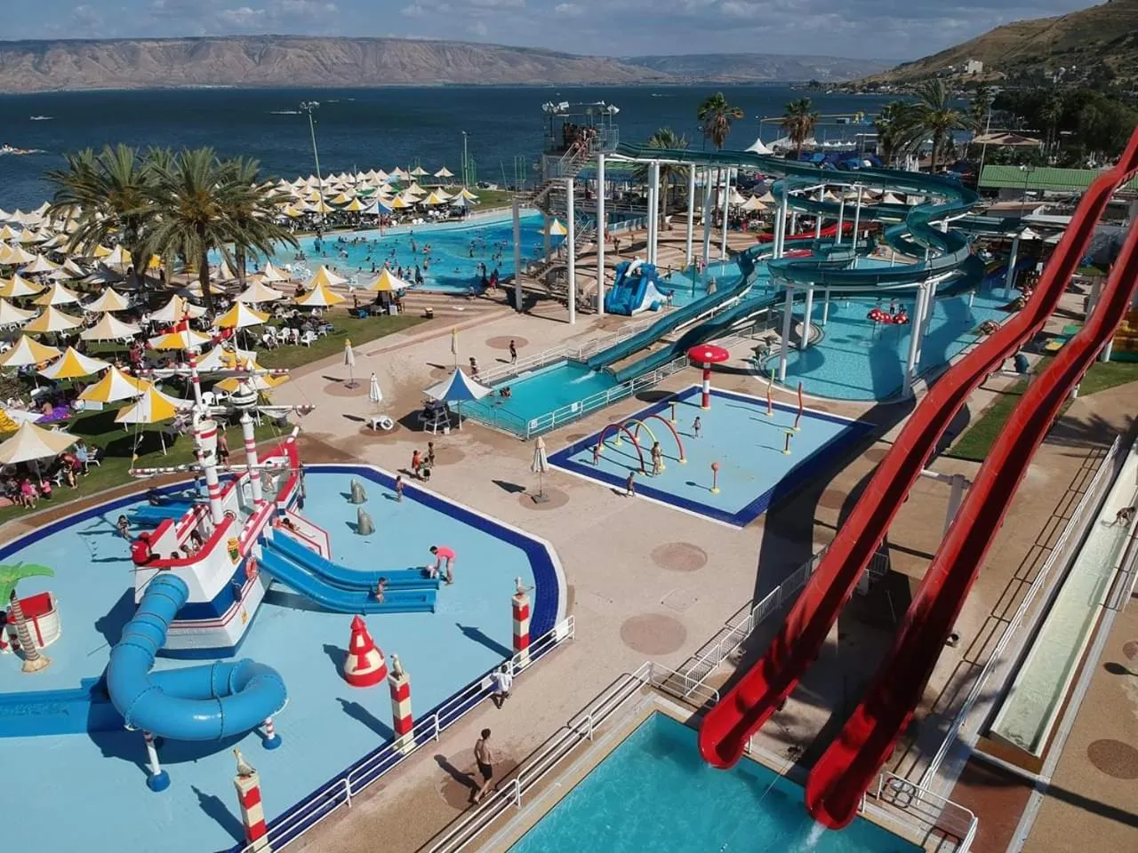 Aqua park in Gai Beach Hotel