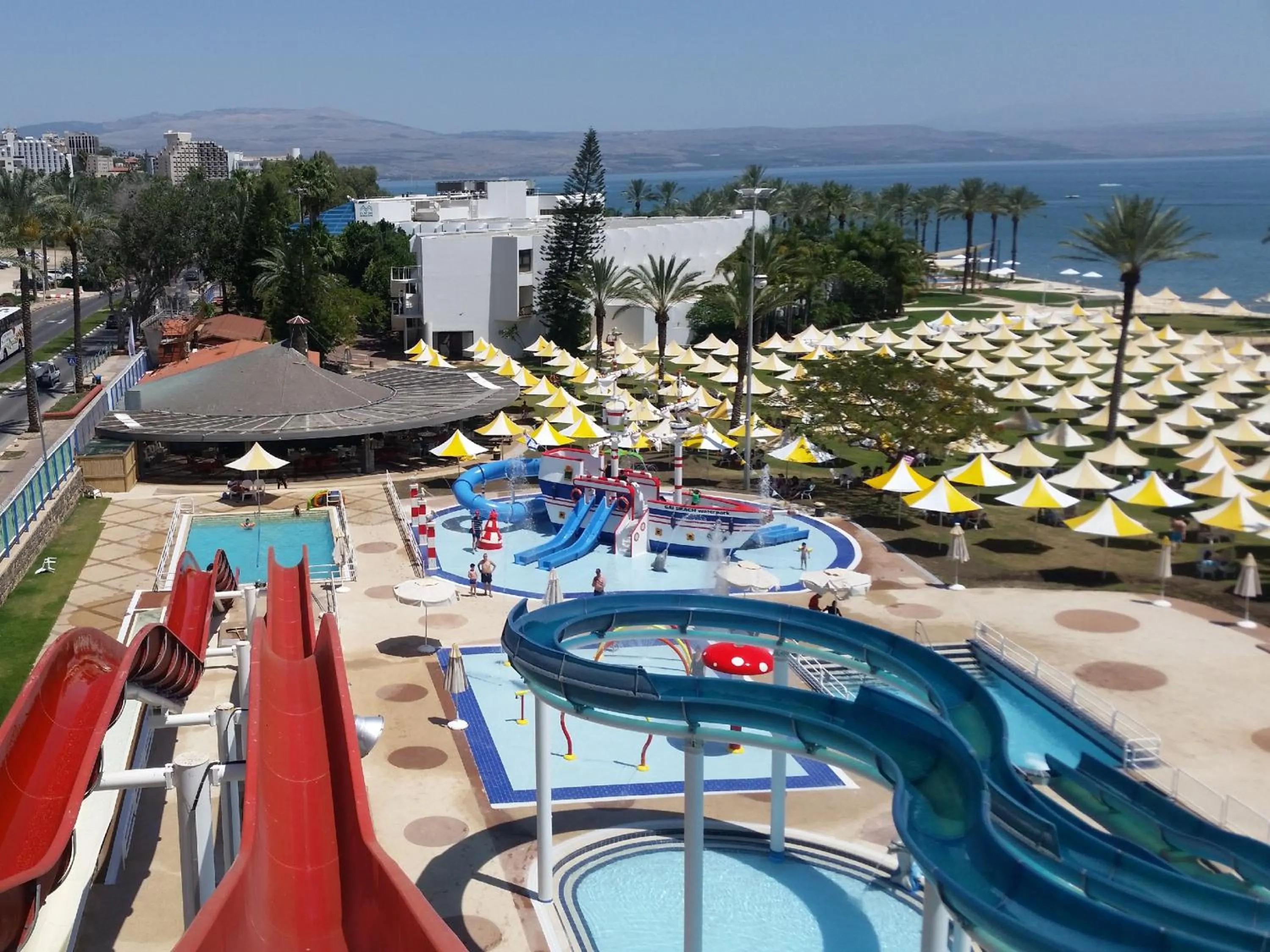 Aqua park in Gai Beach Hotel