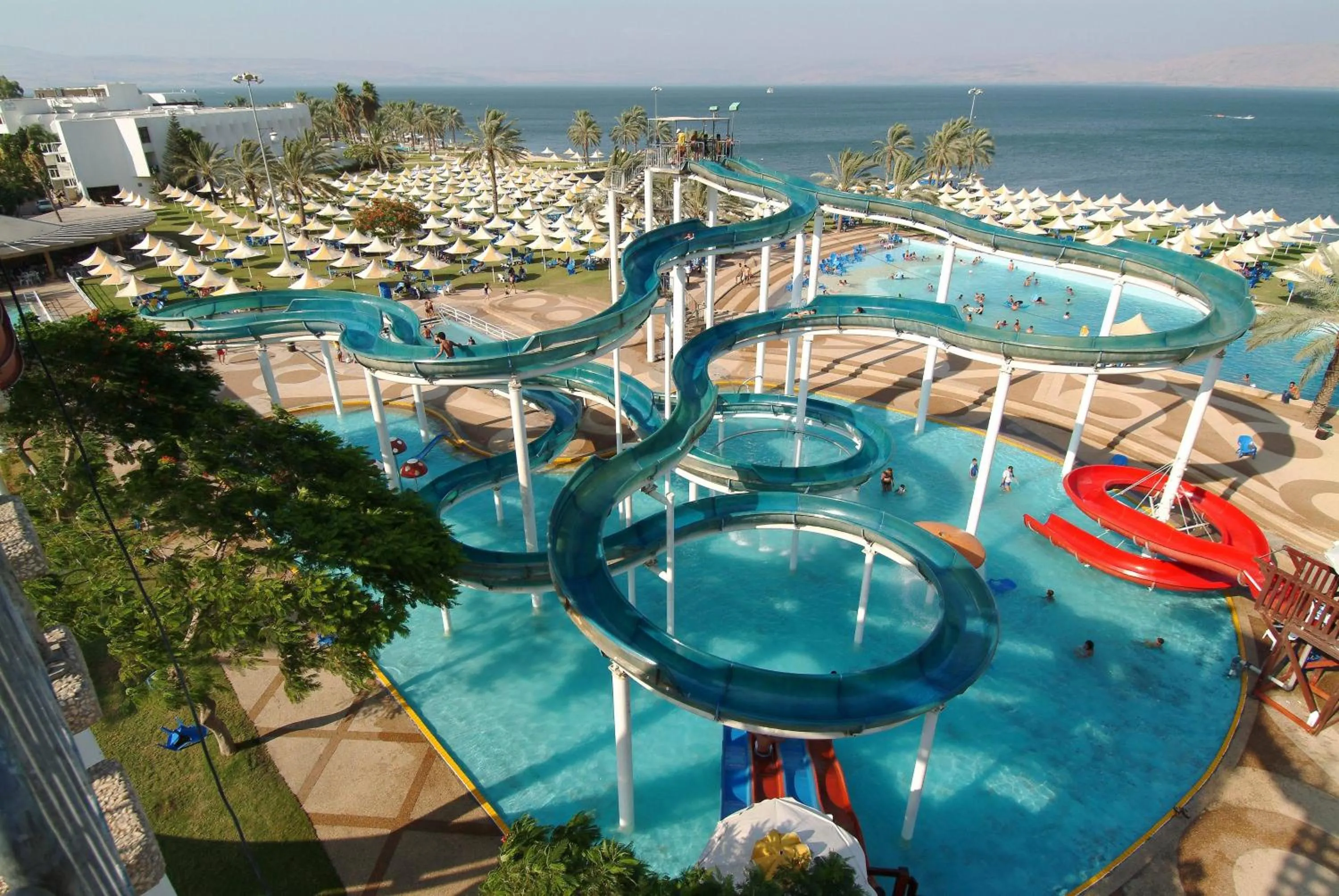 Bird's eye view in Gai Beach Hotel
