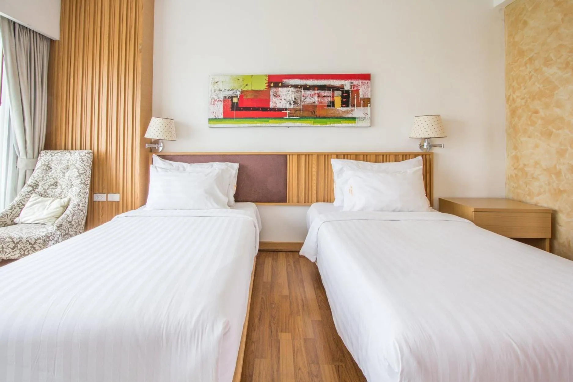 Bed in Mamaison Hotel