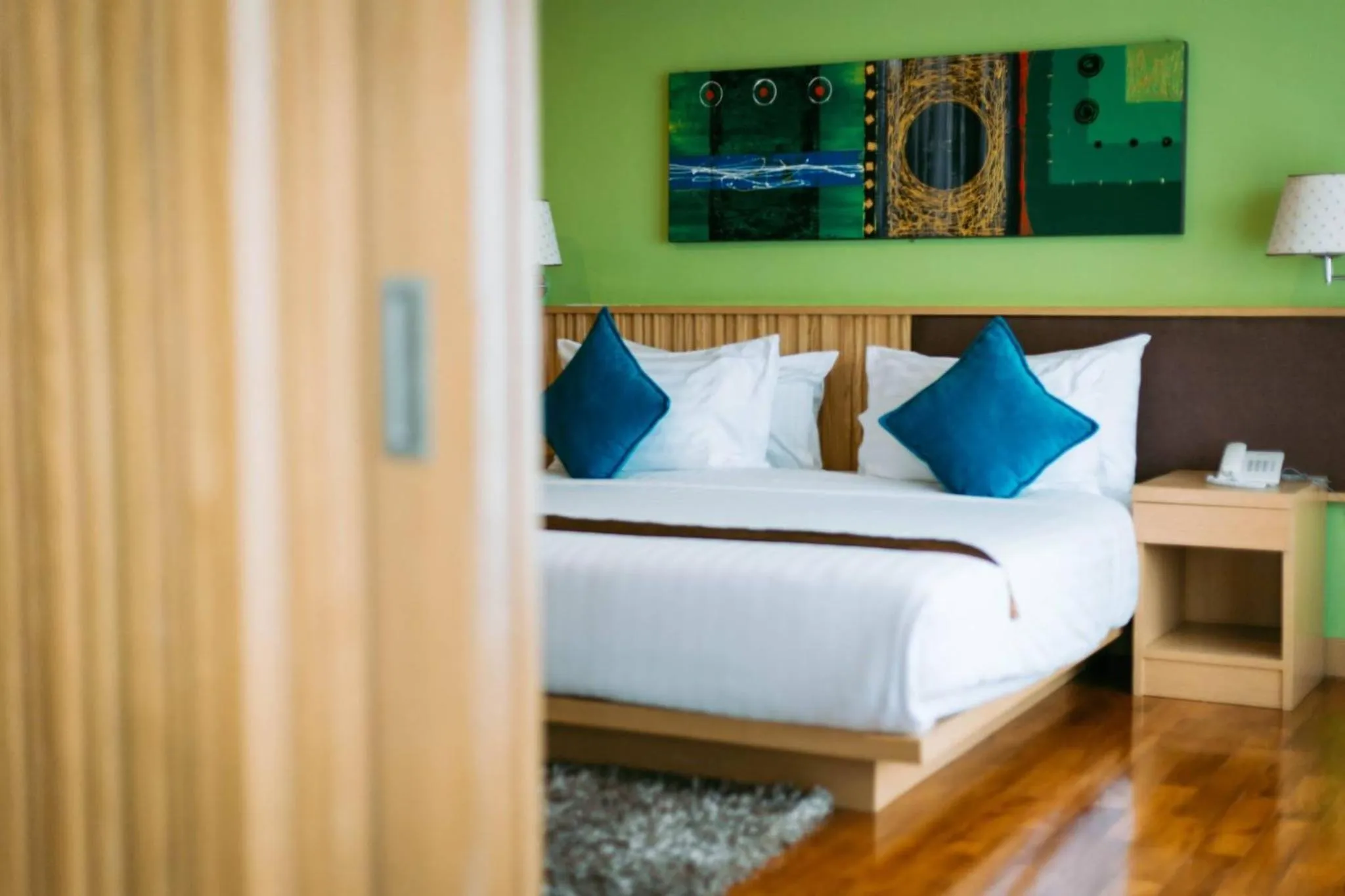 Photo of the whole room, Bed in Mamaison Hotel