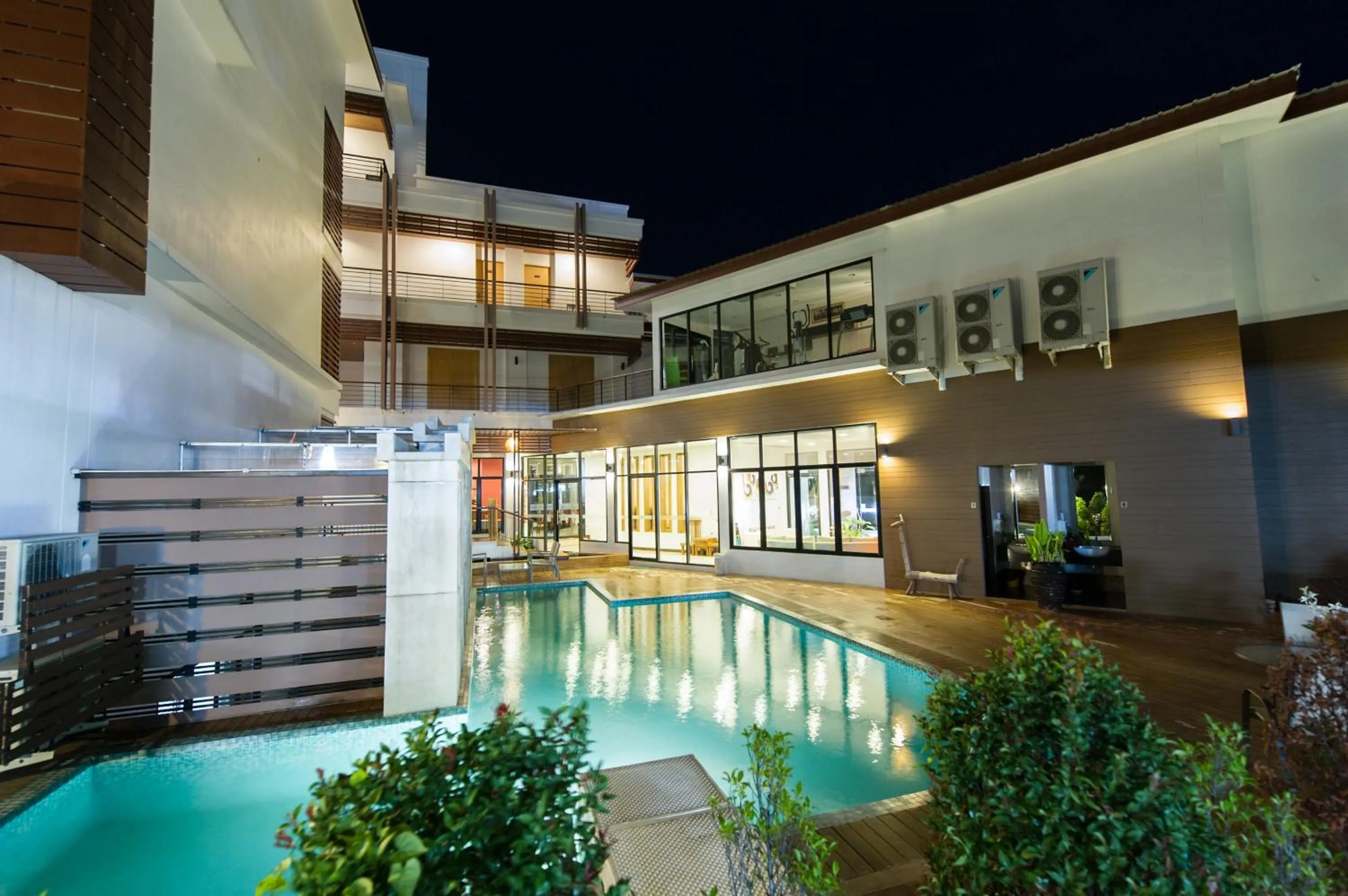 Pool view in Mamaison Hotel