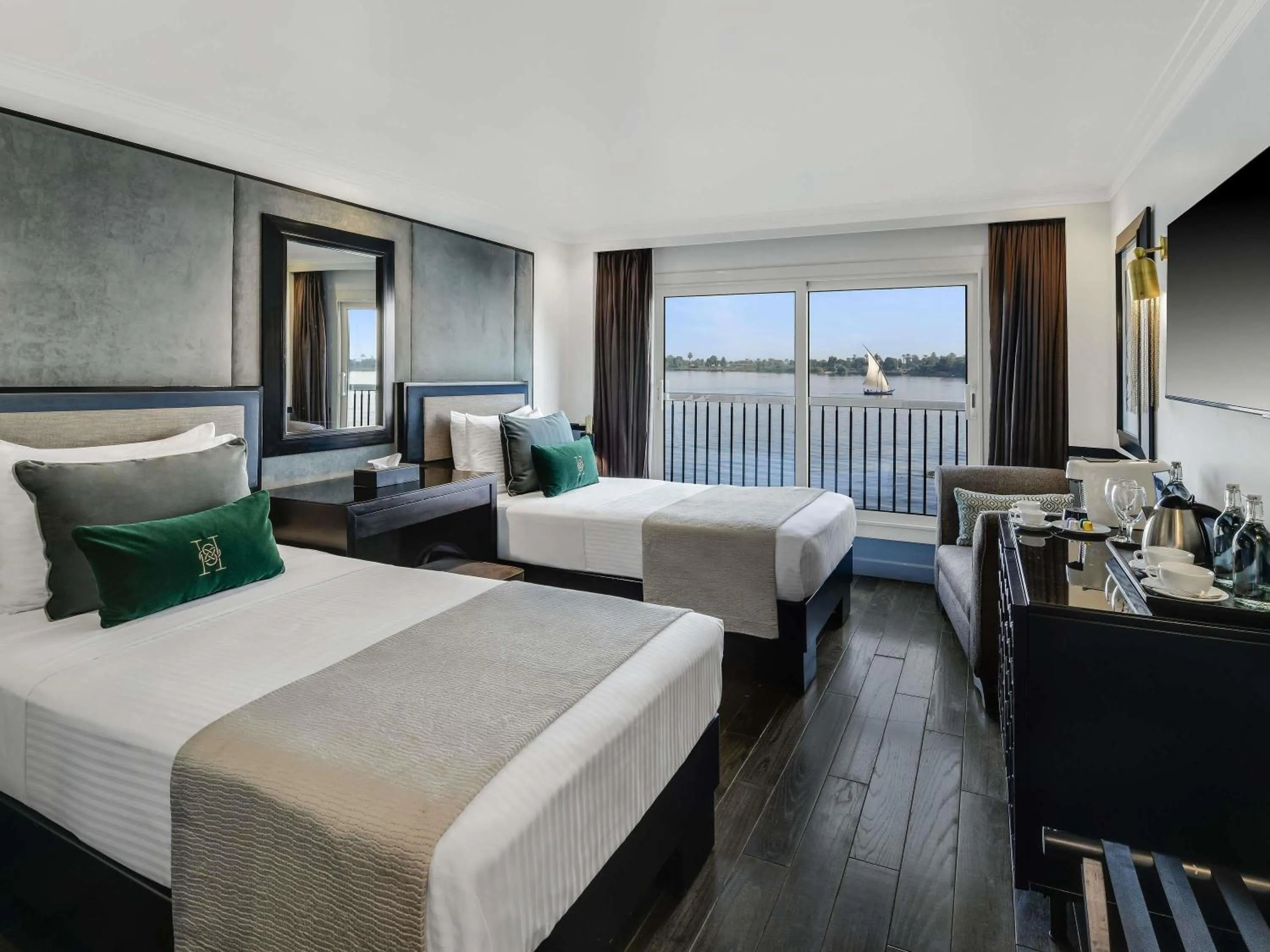 Bedroom, Bed in Movenpick MS Hamees