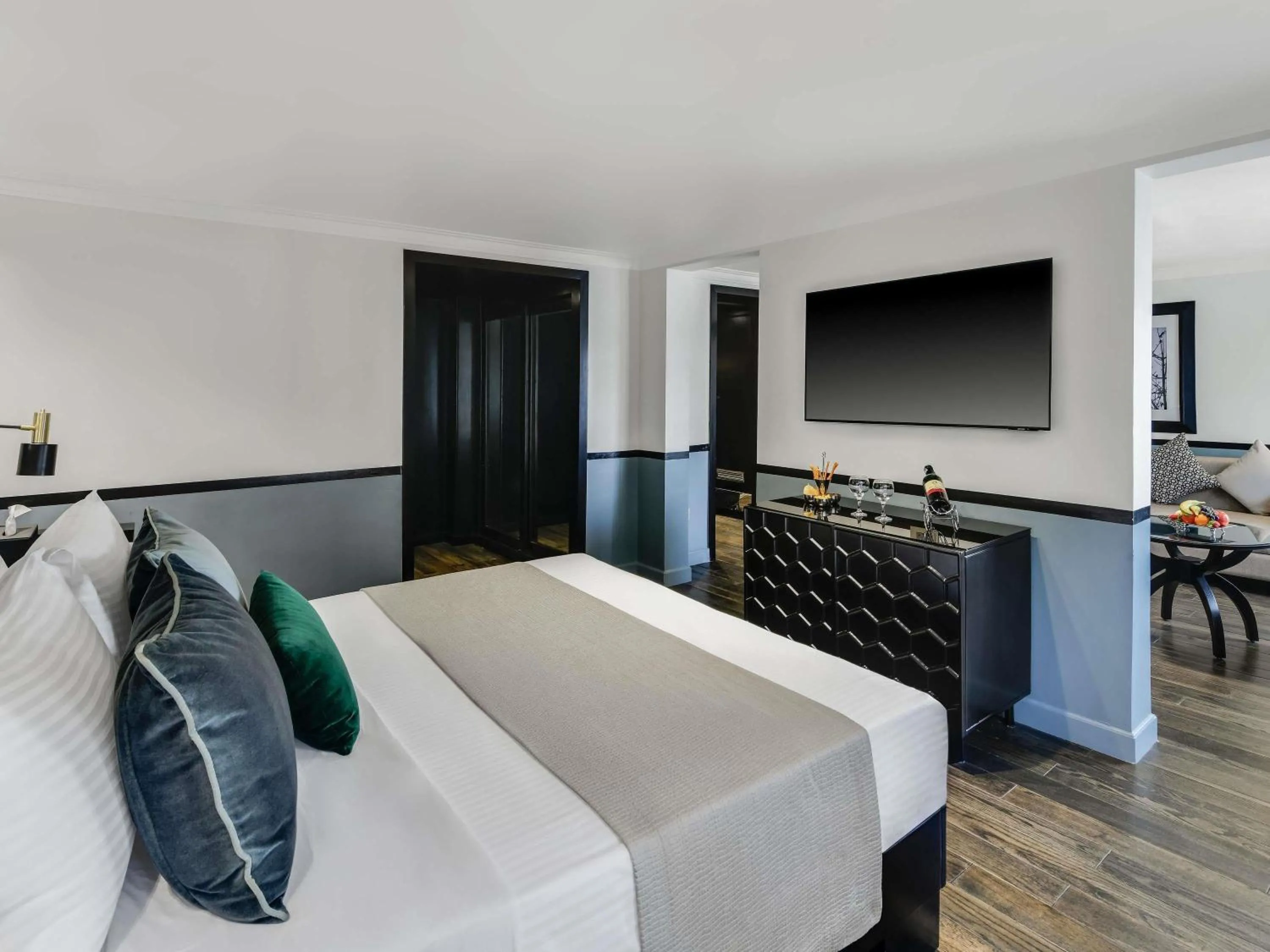 Bedroom, Bed in Movenpick MS Hamees