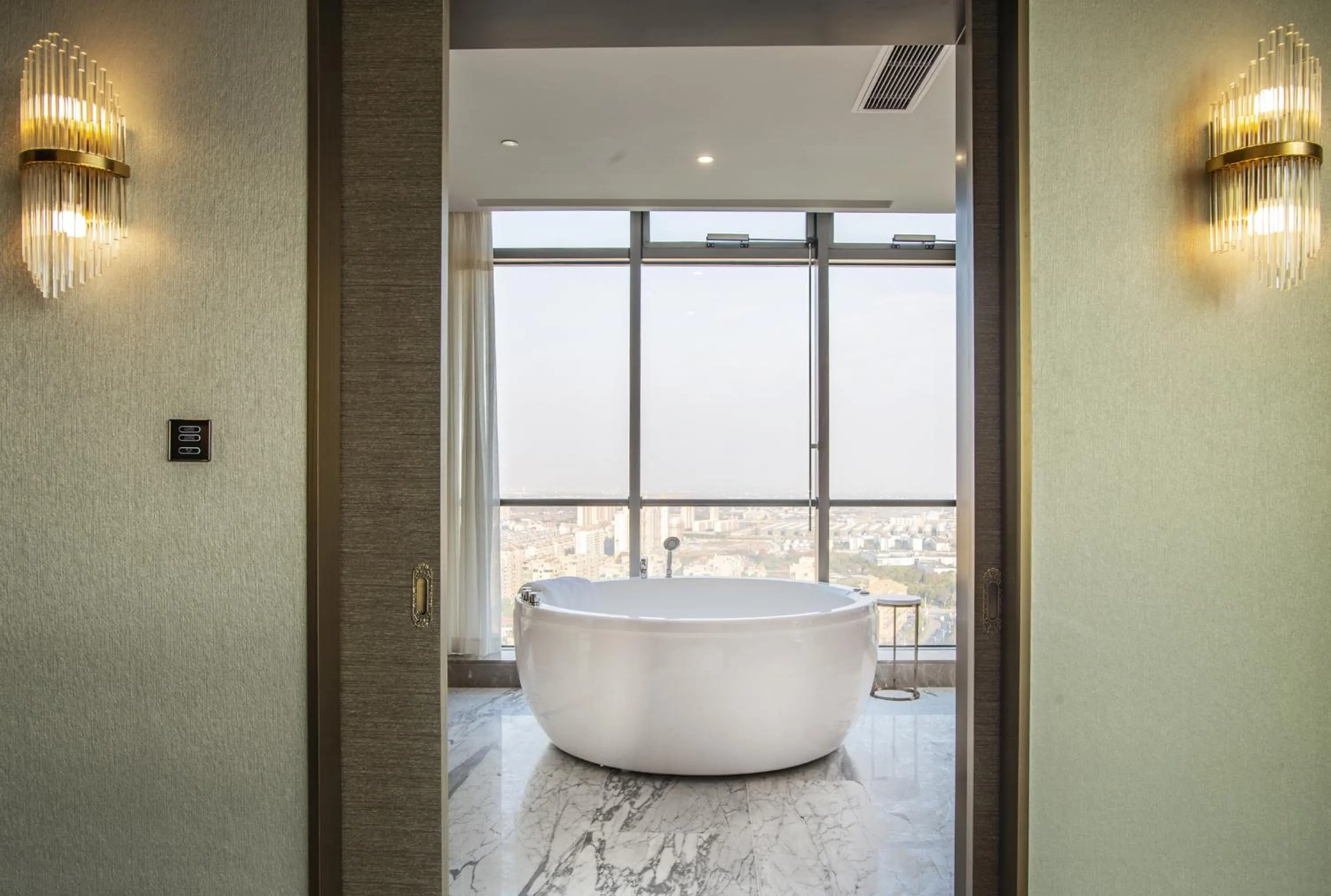 Bathroom in Ramada Plaza by Wyndham Nanxun