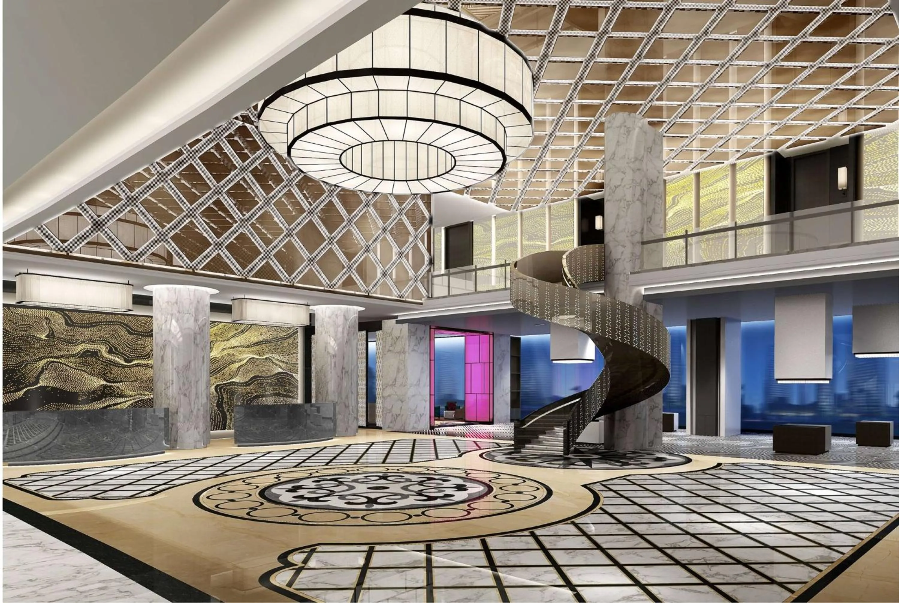 Lobby or reception in Ramada Plaza by Wyndham Nanxun