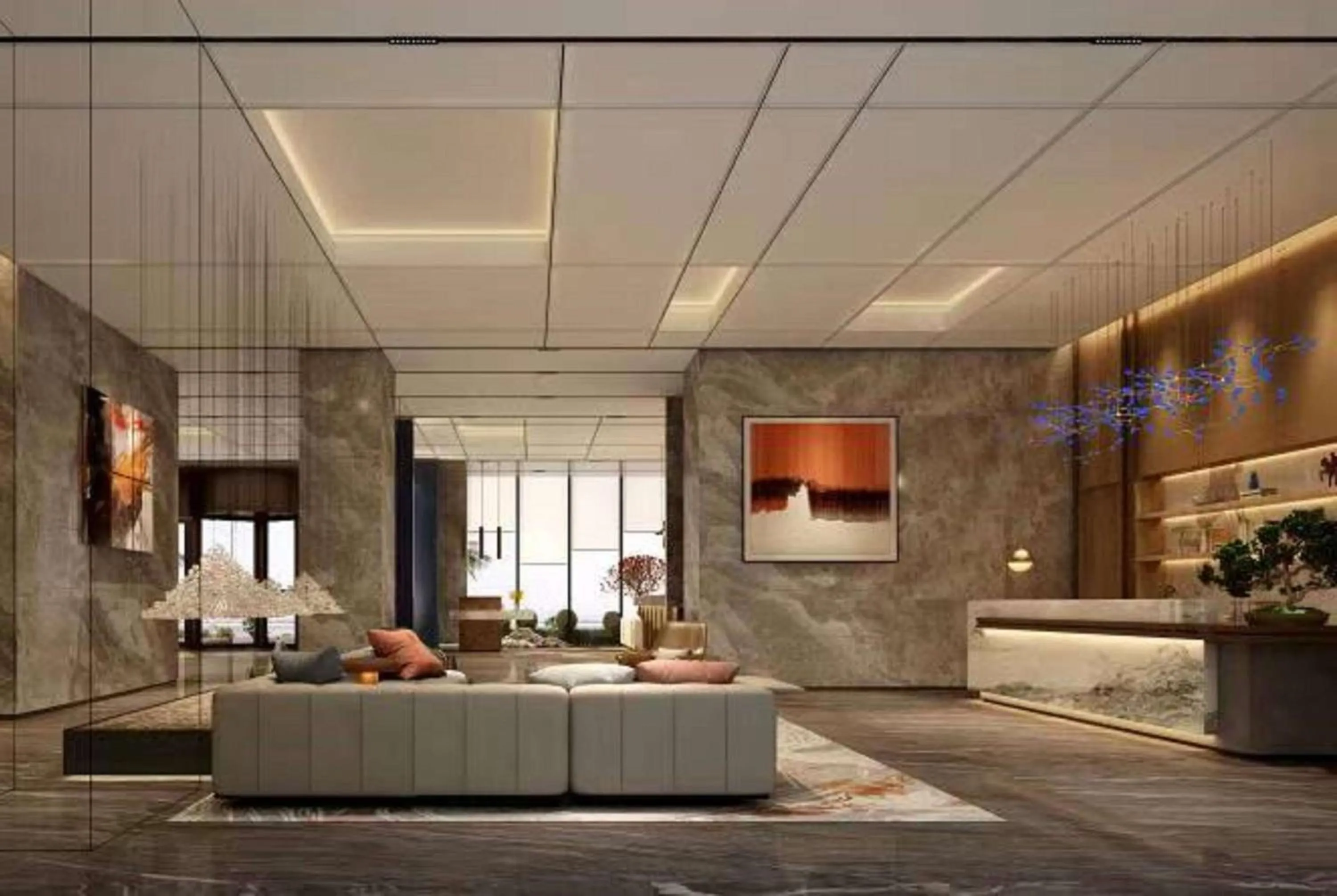 Lobby or reception in Ramada by Wyndham Changsha Wuguang