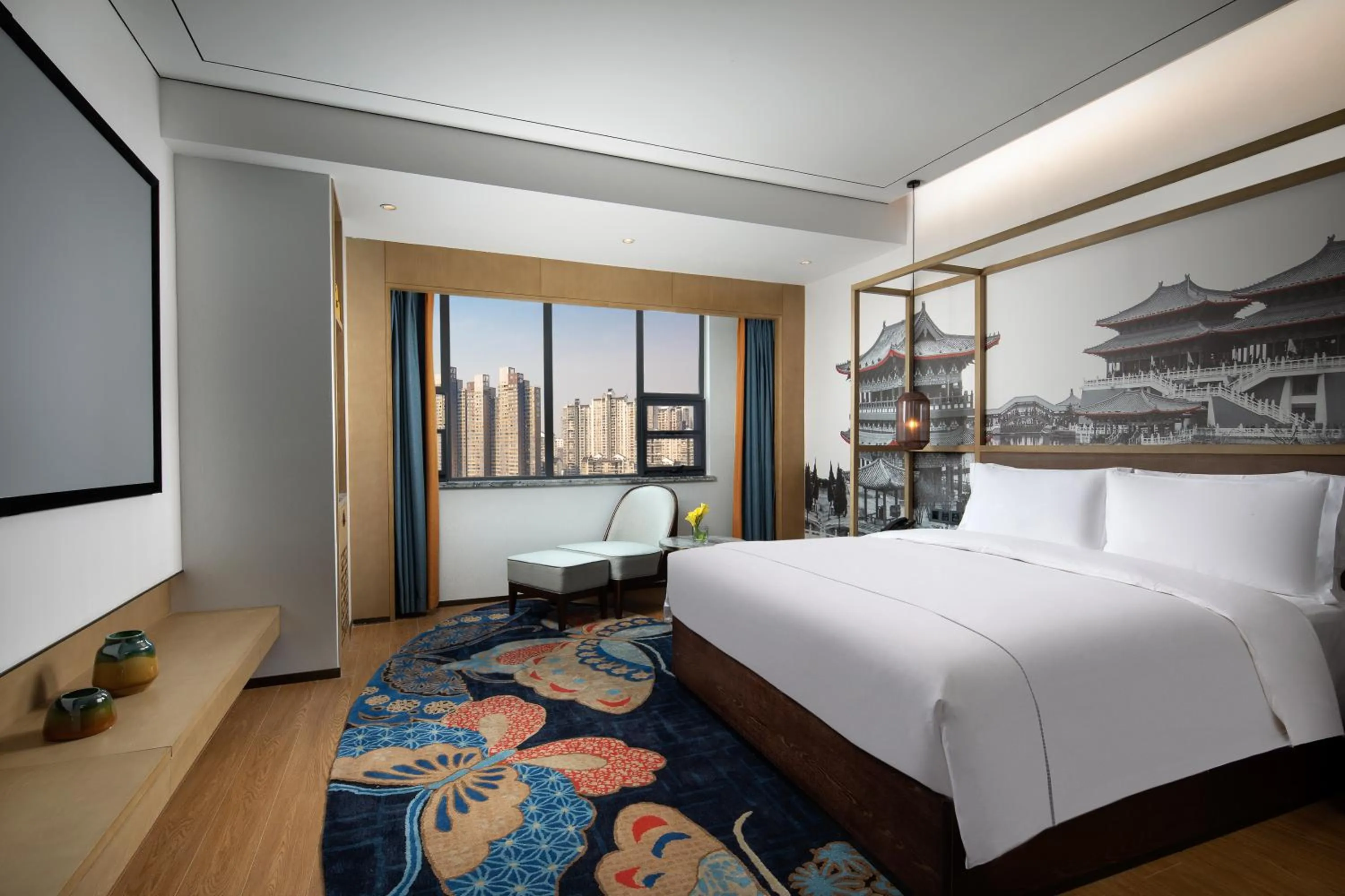 Bed in Ramada by Wyndham Changsha Wuguang