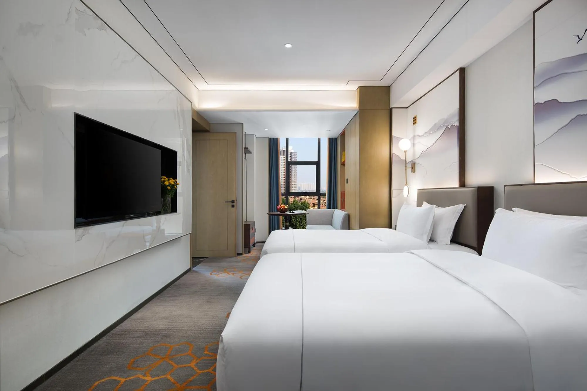 Bed in Ramada by Wyndham Changsha Wuguang