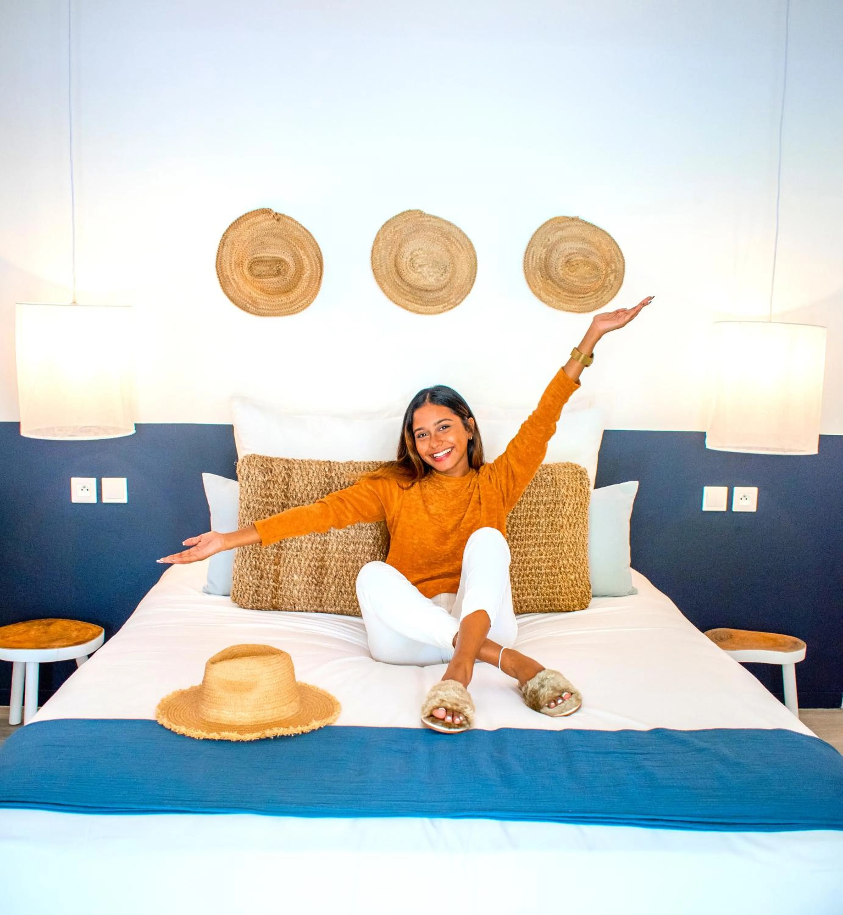 Bed in The Good Life - Eco Lodges & Serenity Boutique Hotel - Adults Only