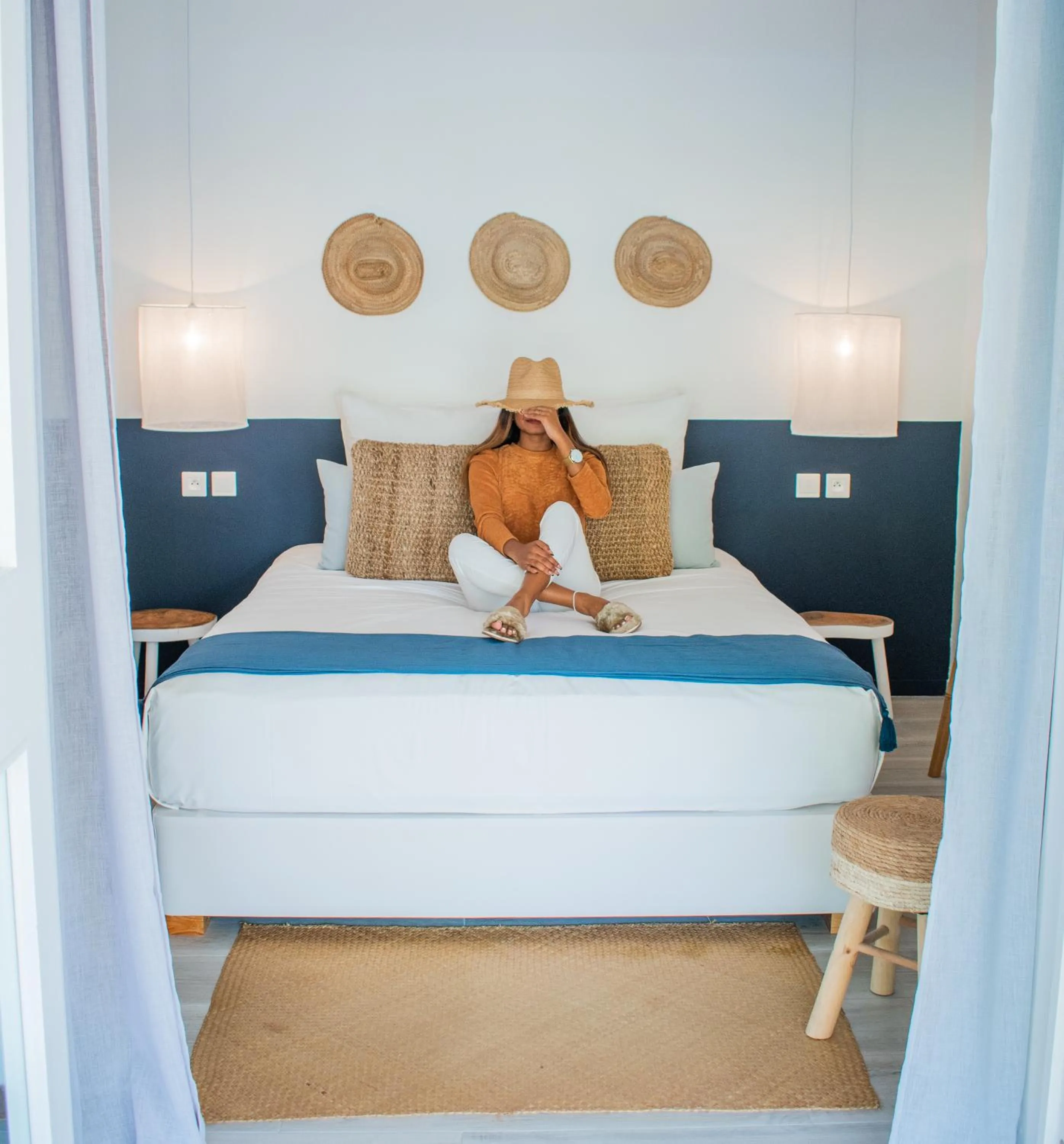 Bed in The Good Life - Eco Lodges & Serenity Boutique Hotel - Adults Only