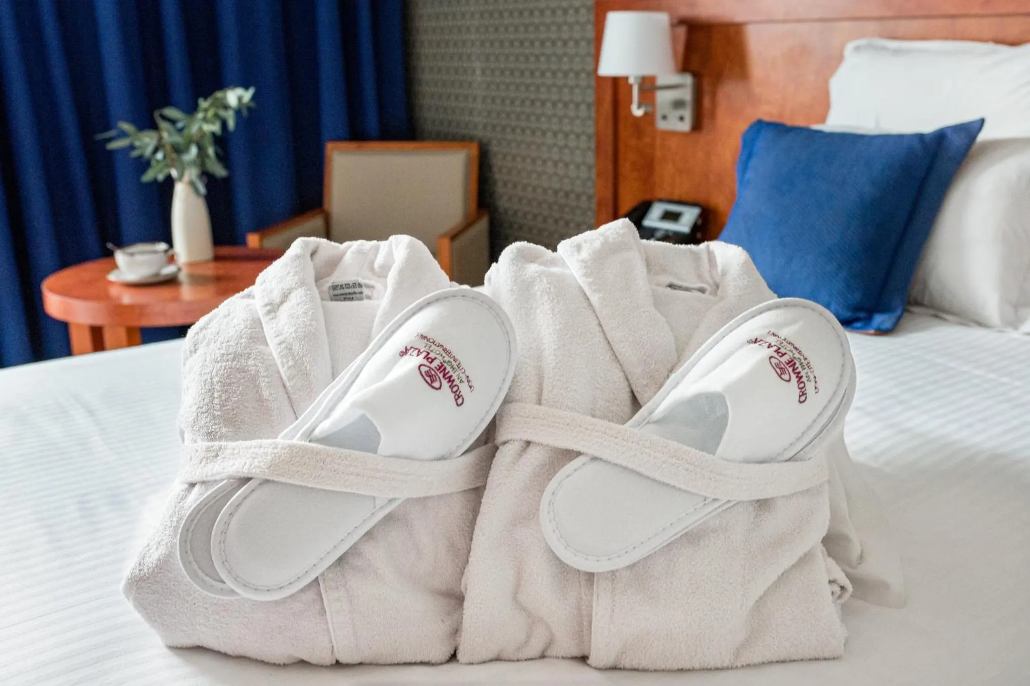 Photo of the whole room, Bed in Crowne Plaza Lyon - Cité Internationale