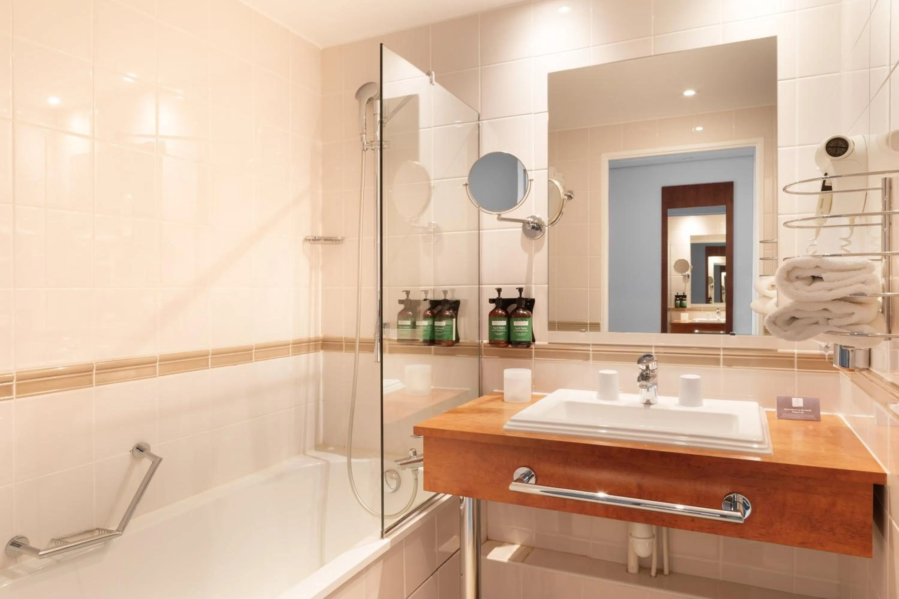 Superior Twin Room with Bedspark or River View in Crowne Plaza Lyon - Cité Internationale