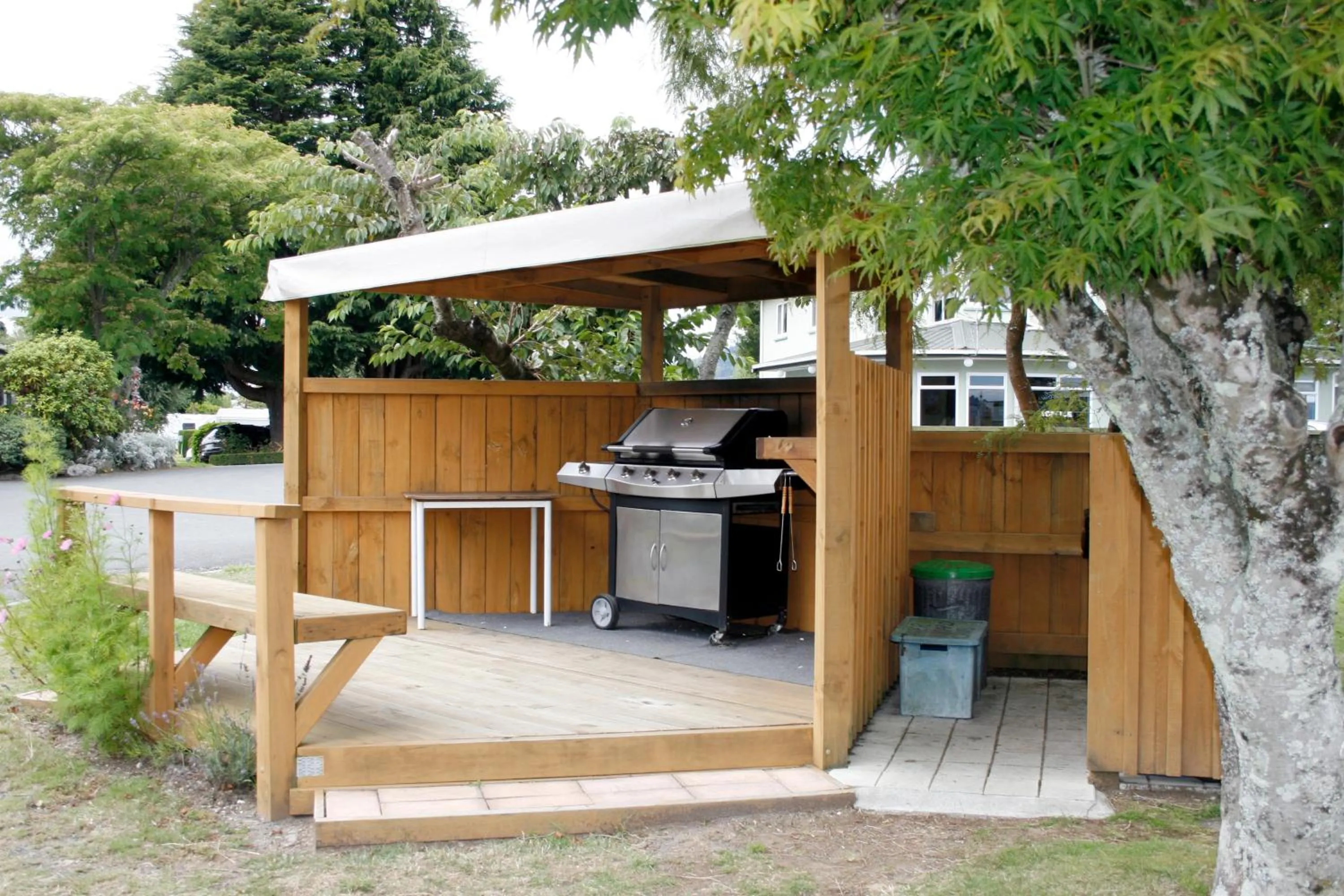 BBQ facilities in Taupo TOP 10 Holiday Park