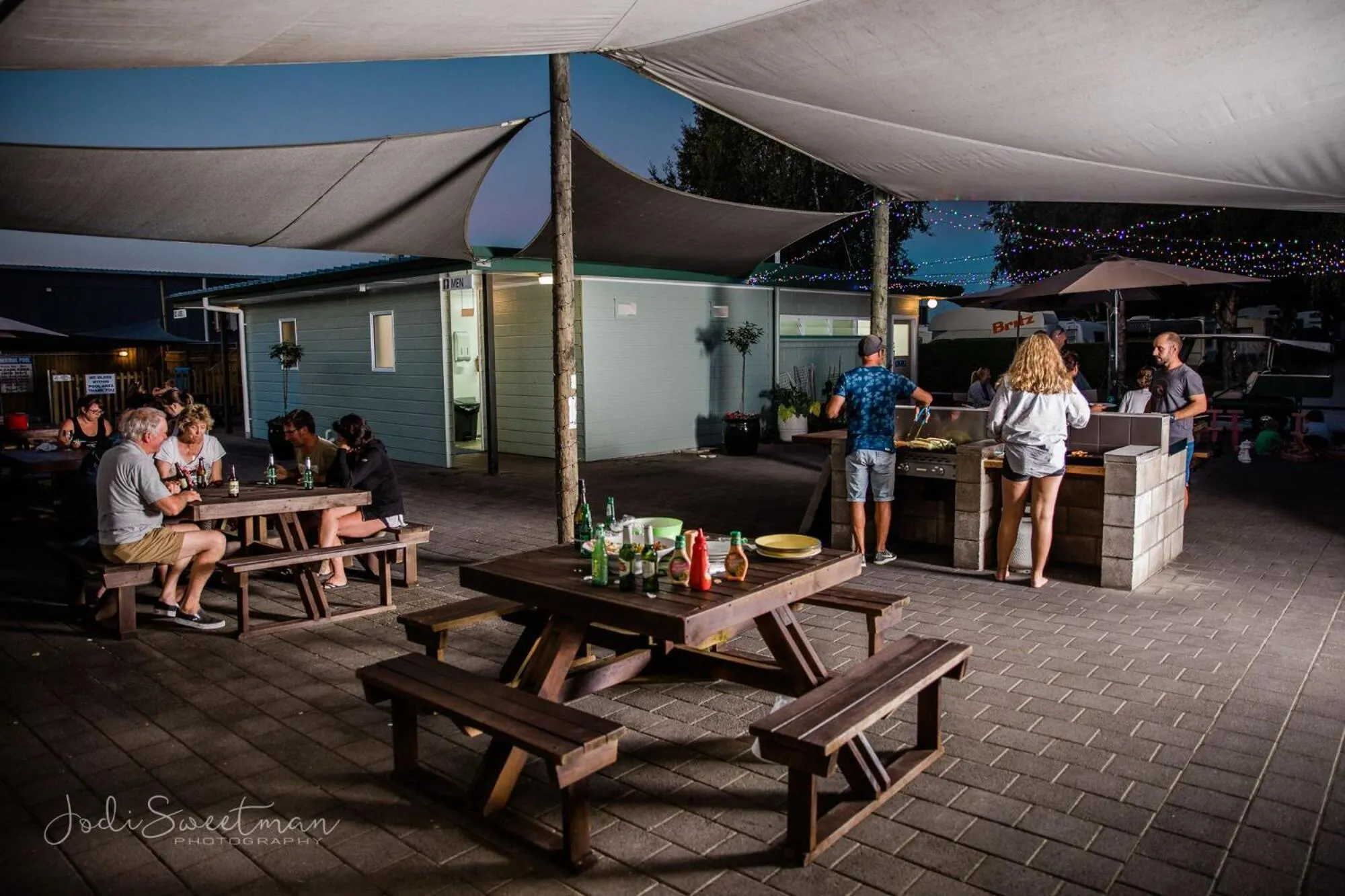 Patio in Taupo TOP 10 Holiday Park