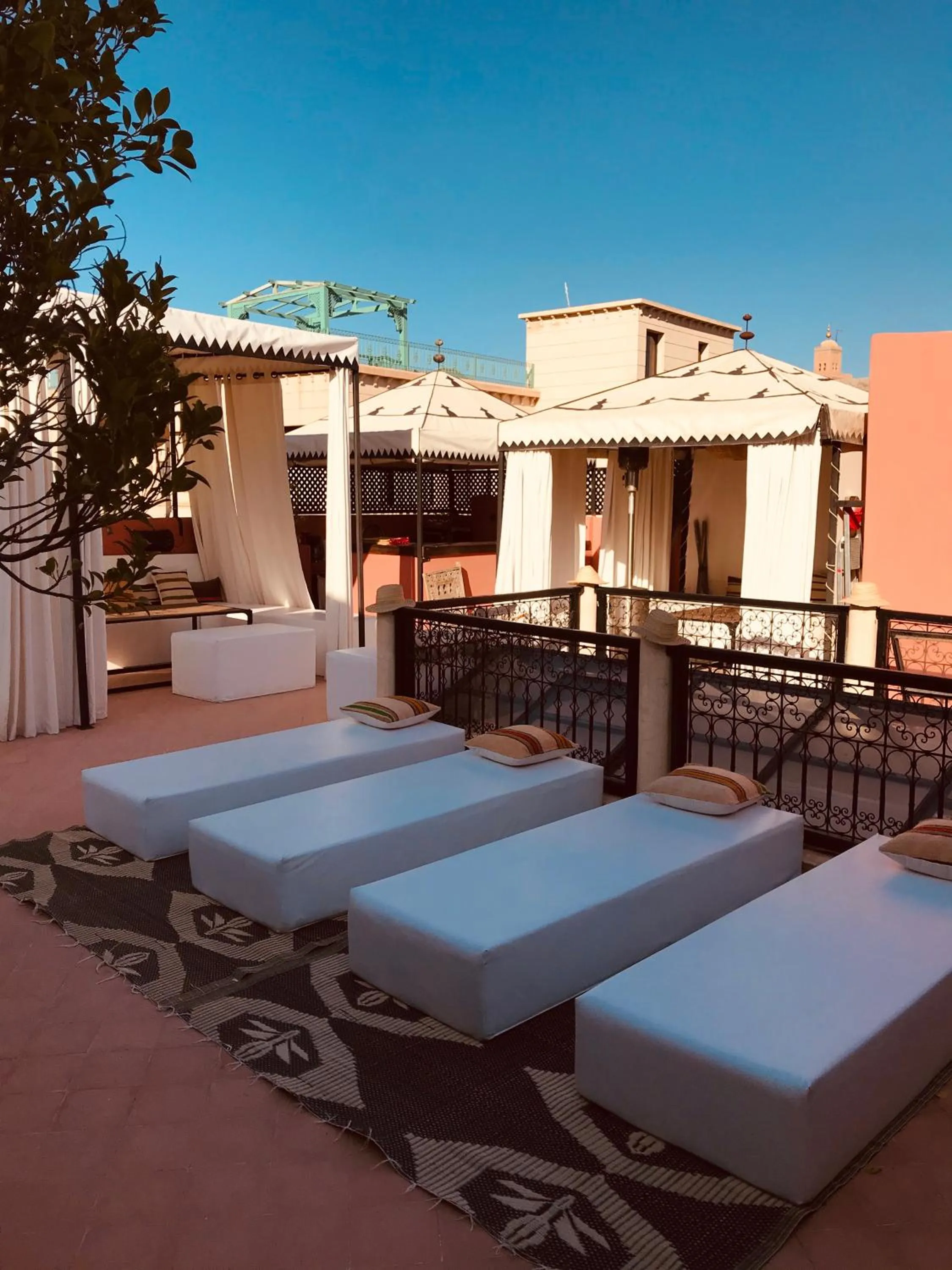 Patio in riad mimoune